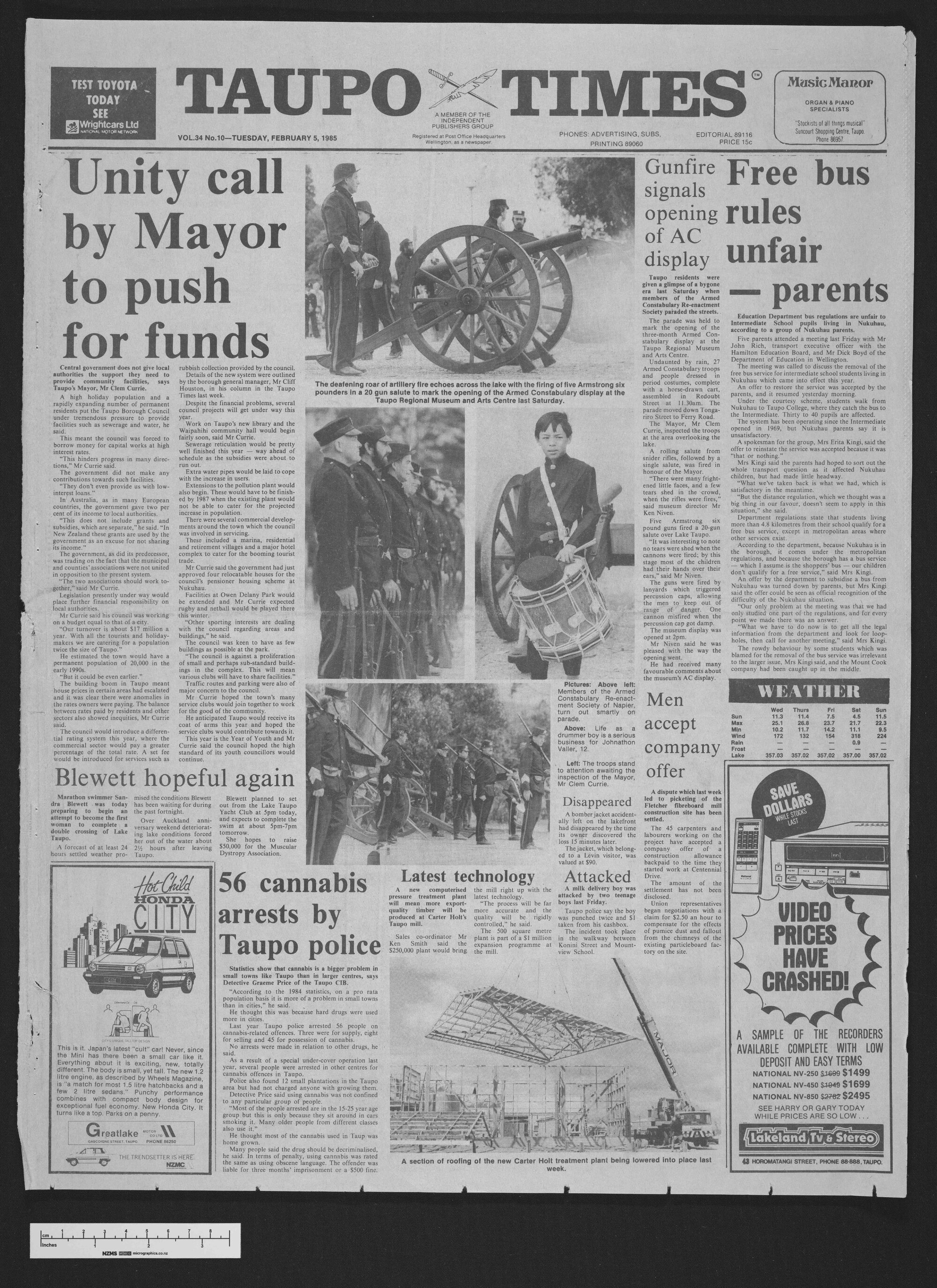 1985-02-05 Taupō Times