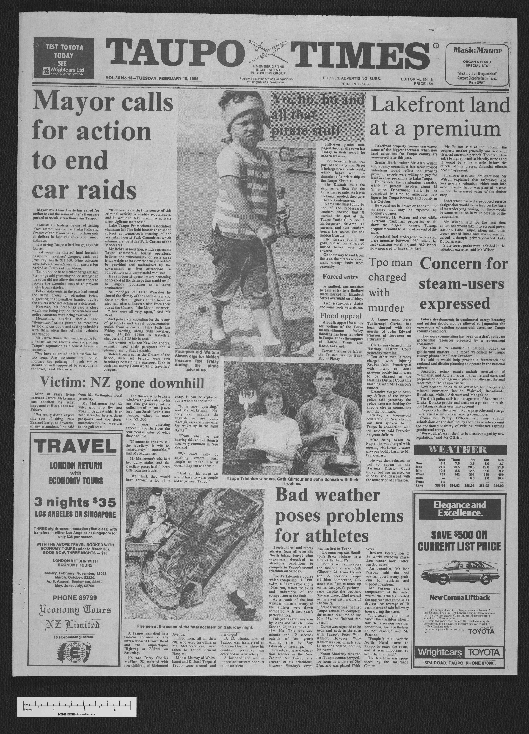 1985-02-19 Taupō Times
