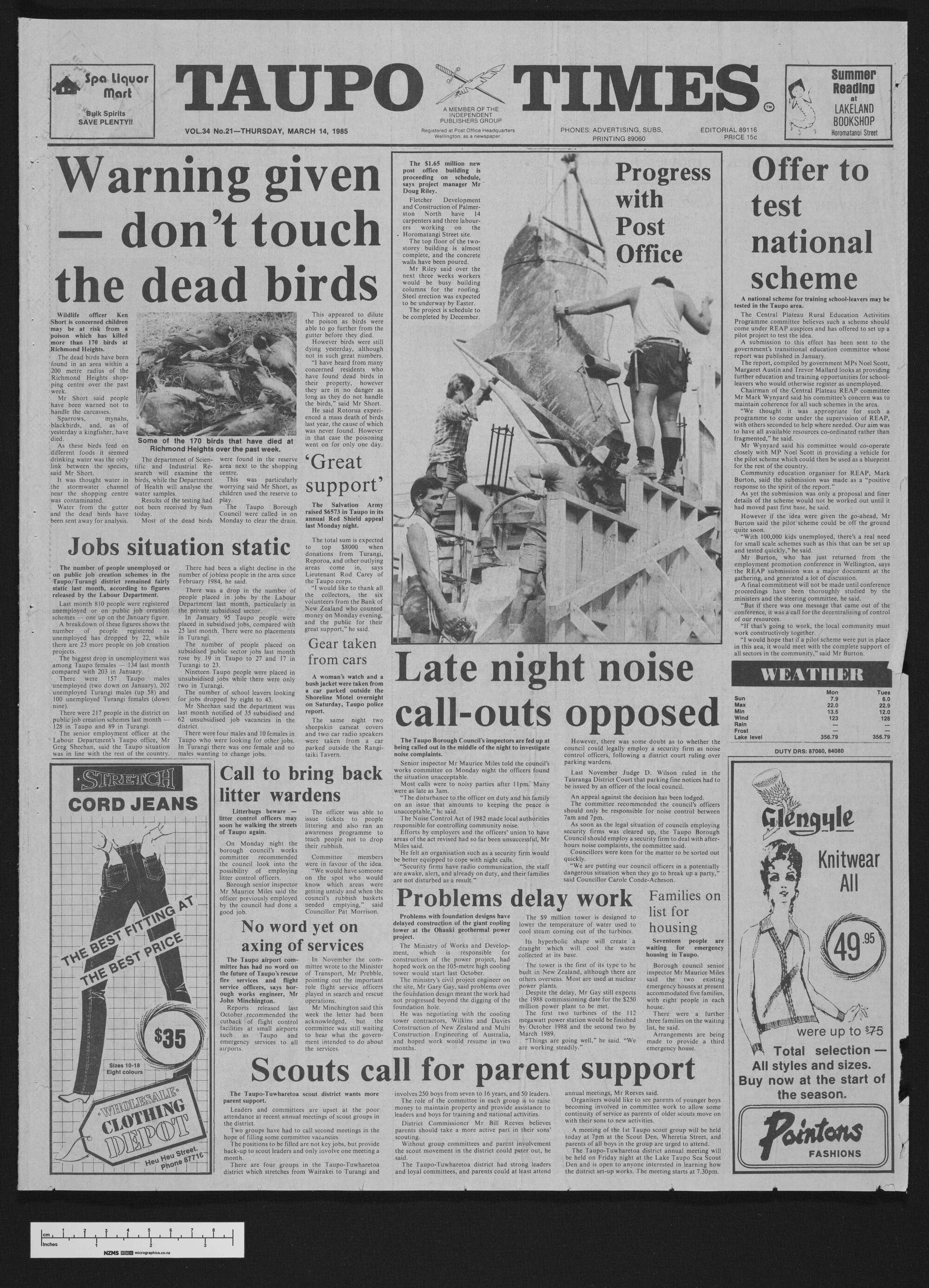 1985-03-14 Taupō Times