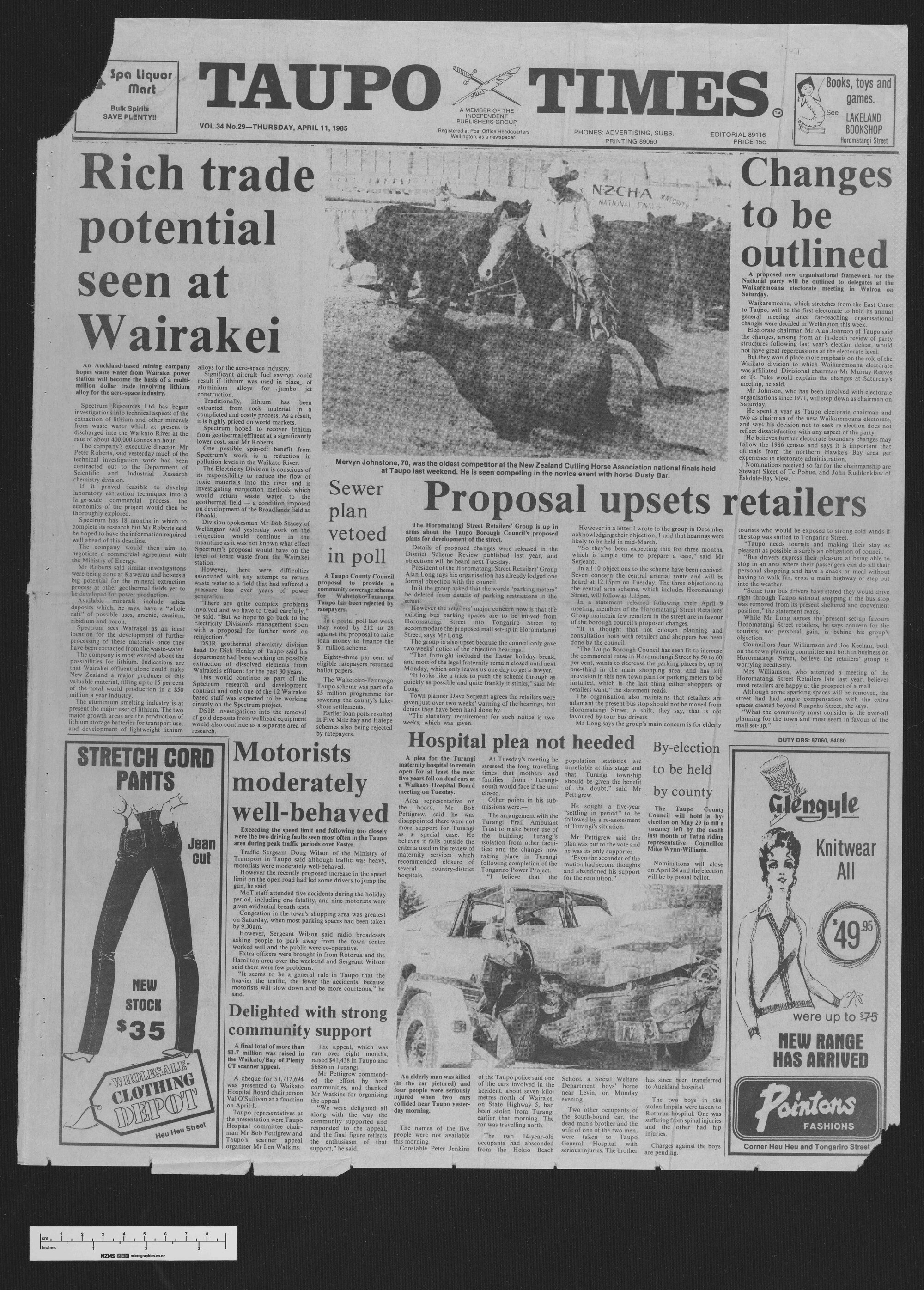 1985-04-11 Taupō Times