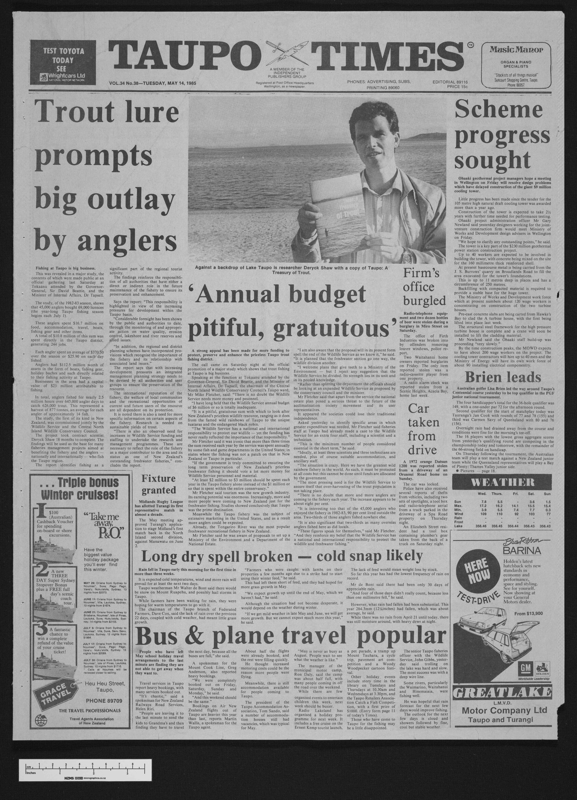 1985-05-14 Taupō Times