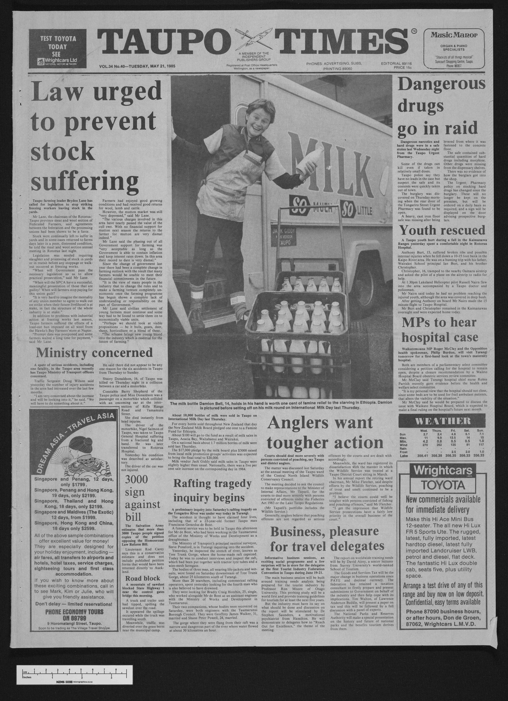 1985-05-21 Taupō Times