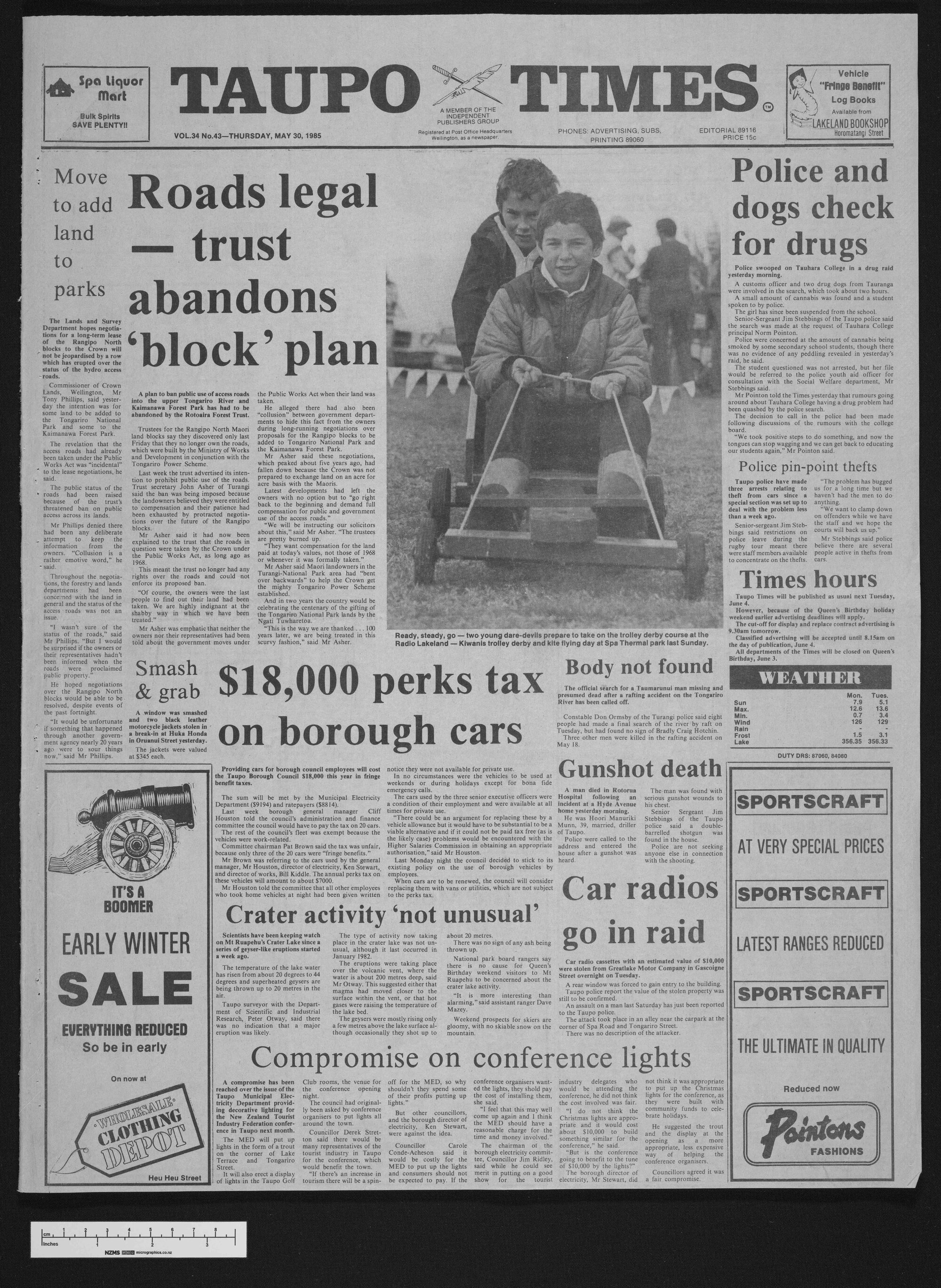 1985-05-30 Taupō Times