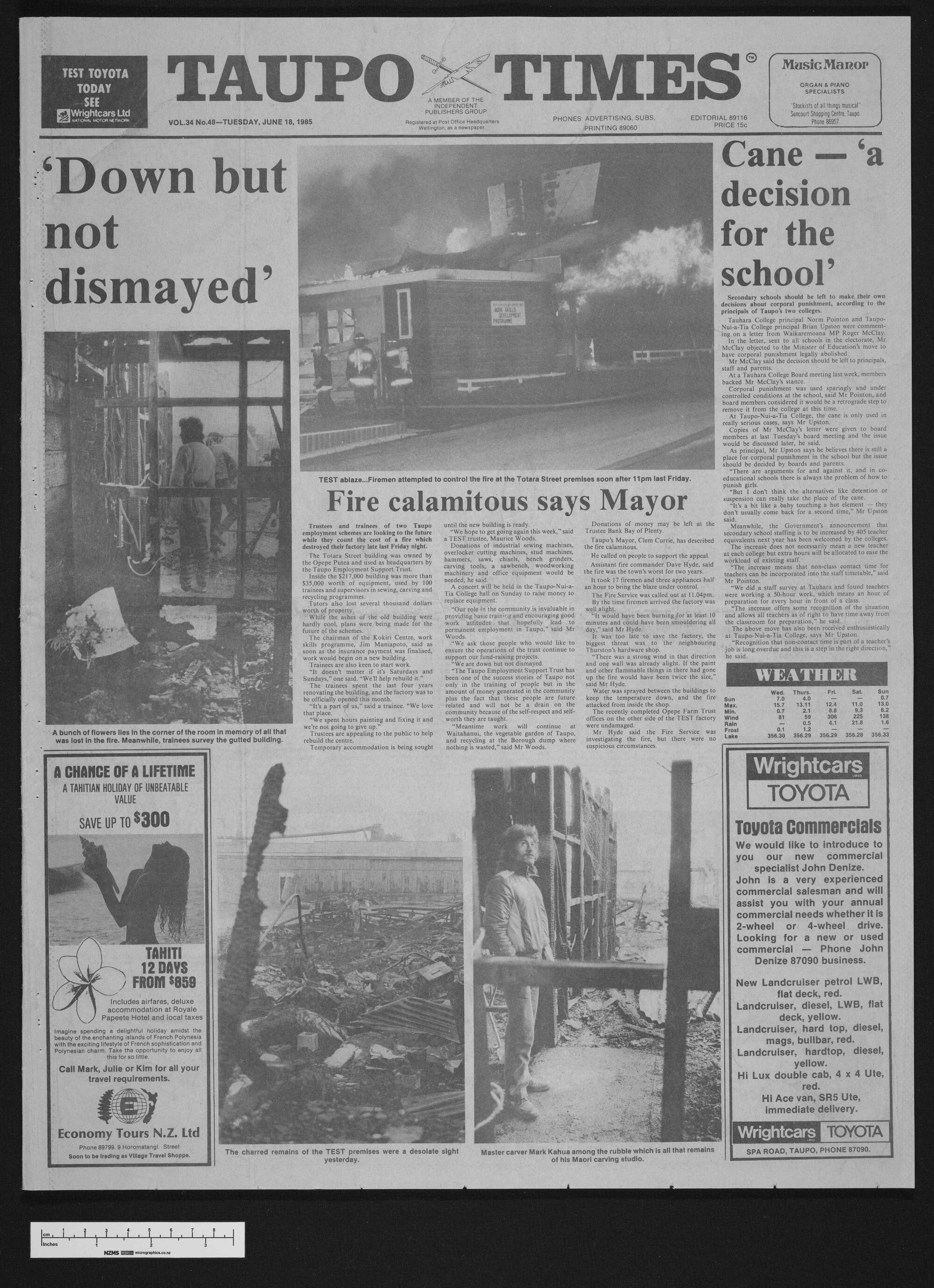 1985-06-18 Taupō Times