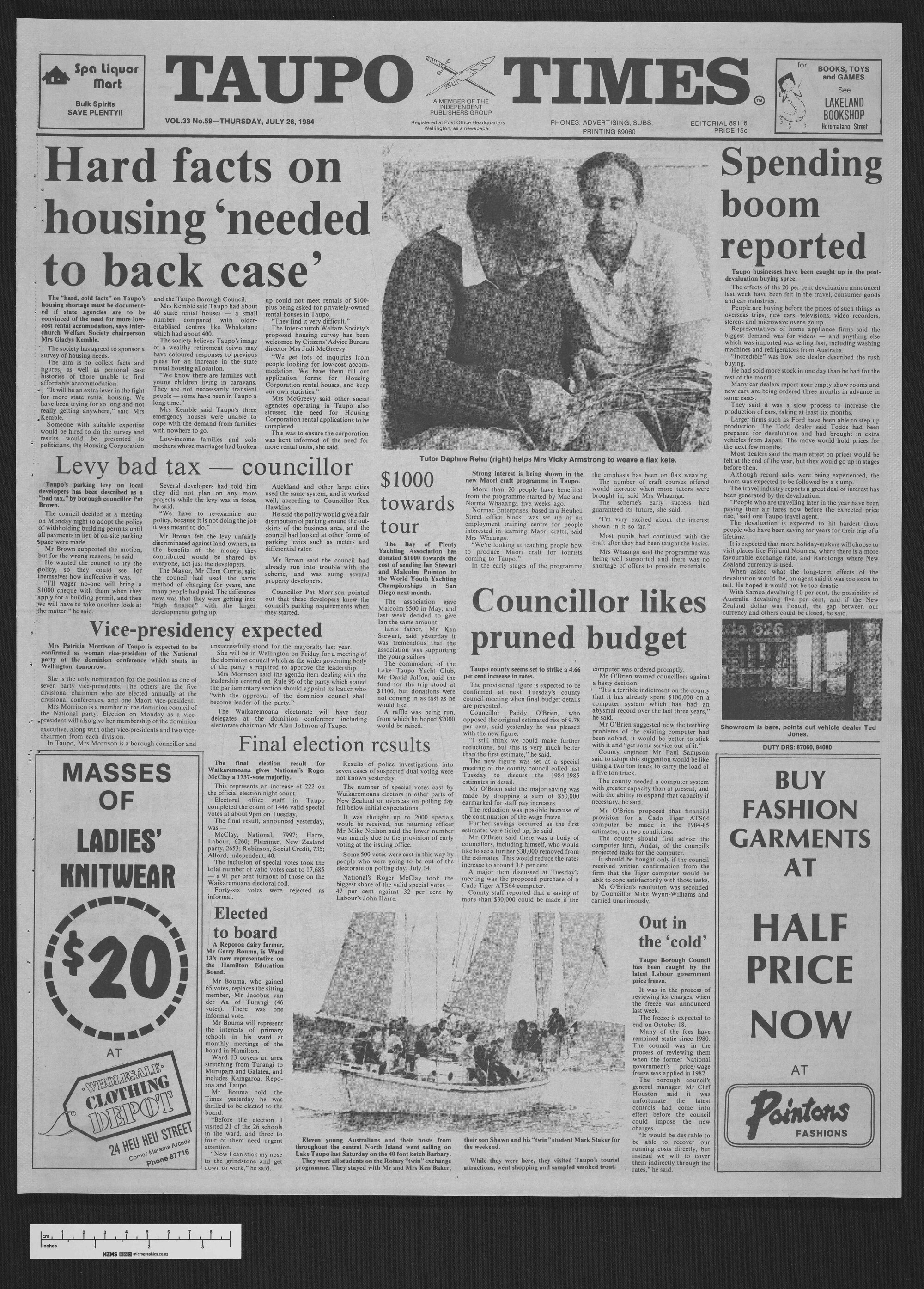 1984-07-26 Taupo Times