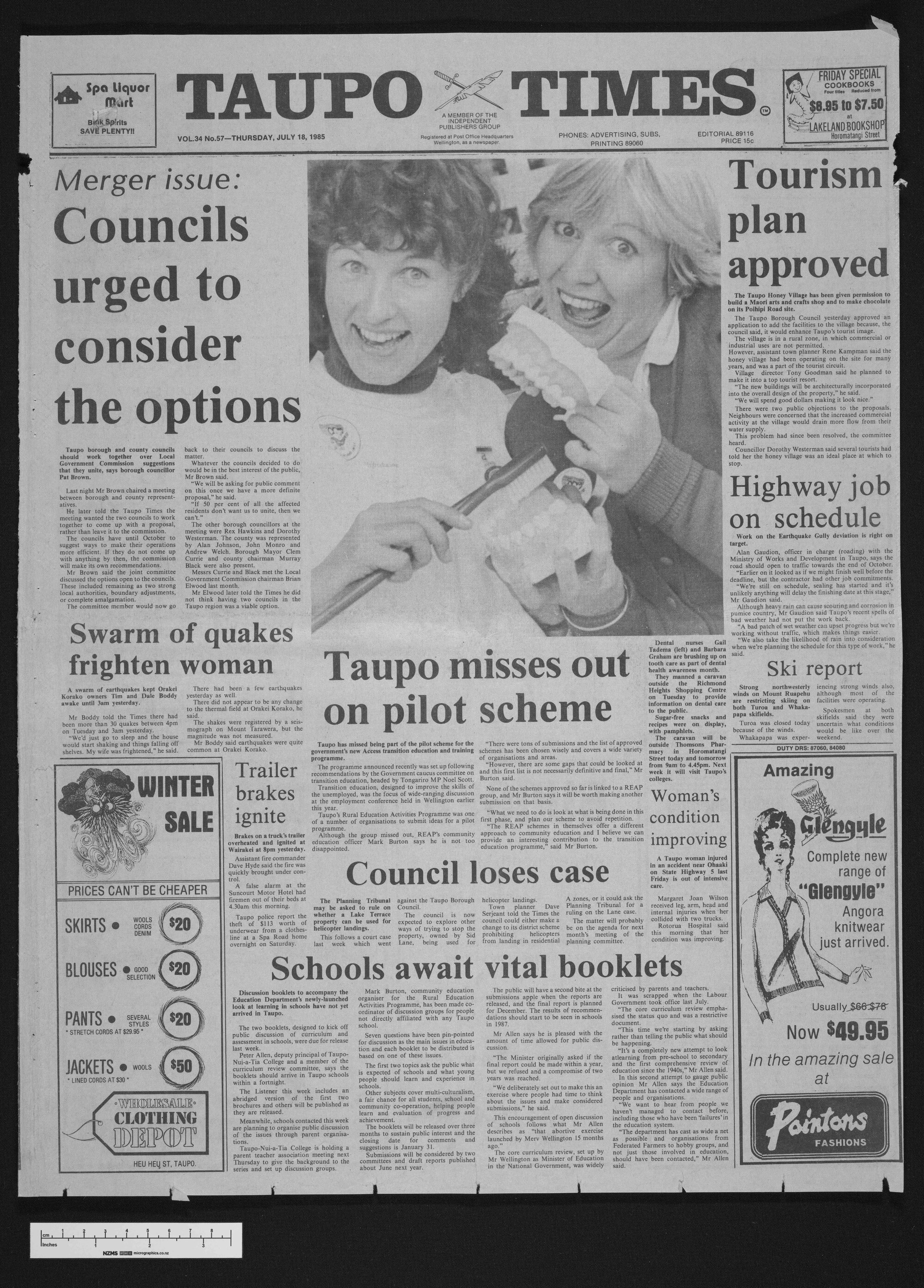 1985-07-18 Taupō Times