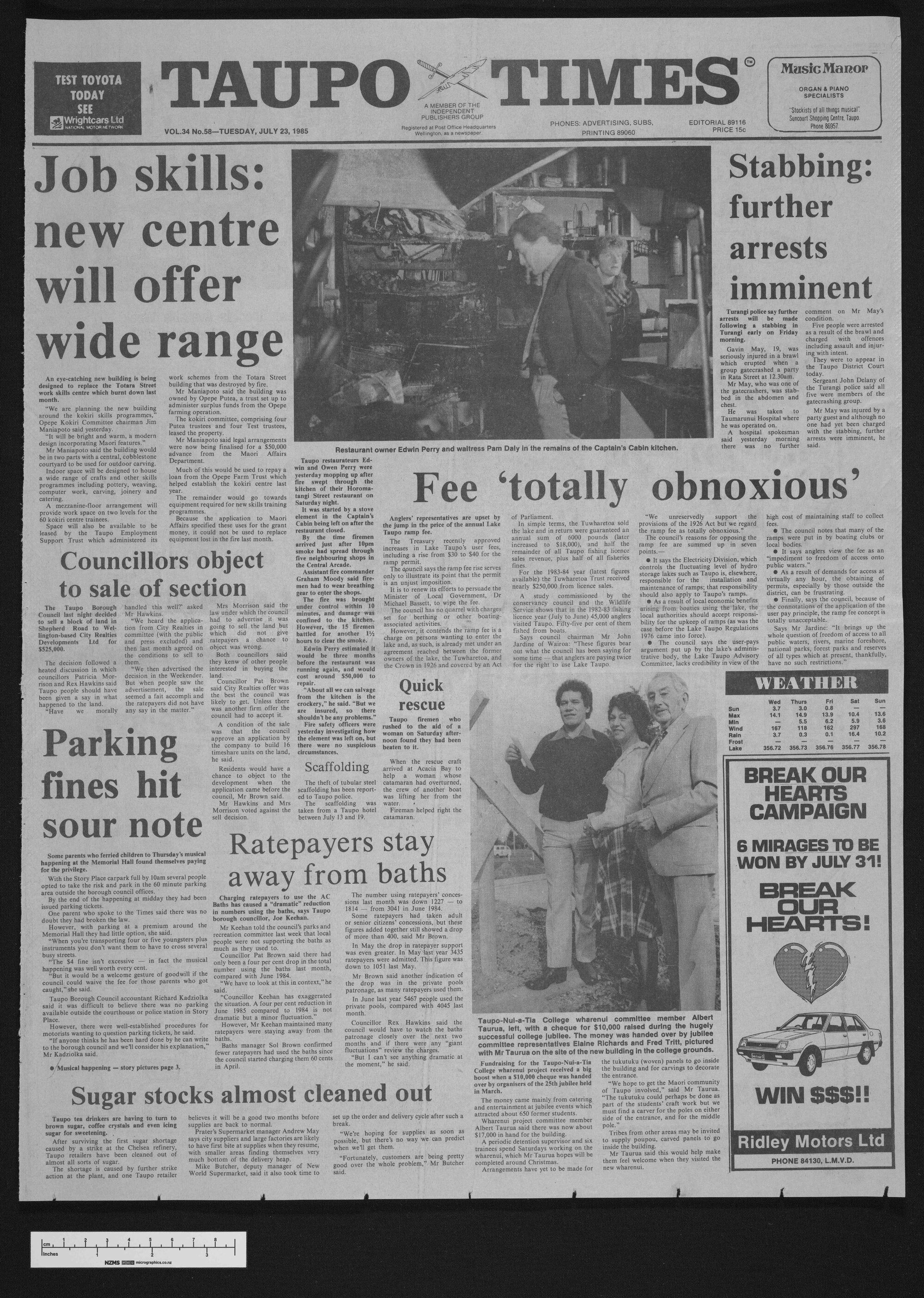 1985-07-23 Taupō Times