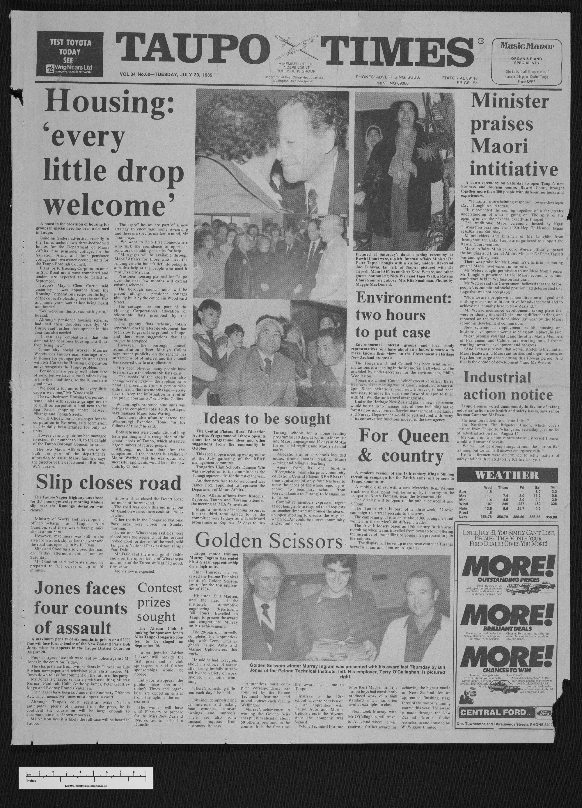 1985-07-30 Taupō Times