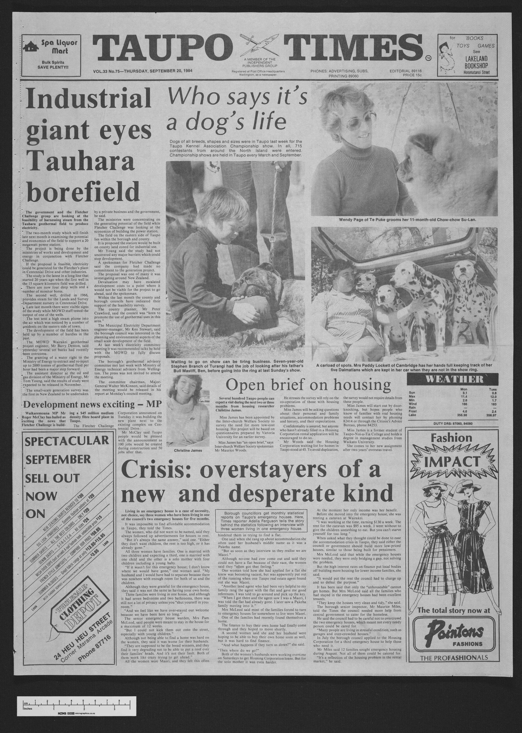1984-09-20 Taupo Times