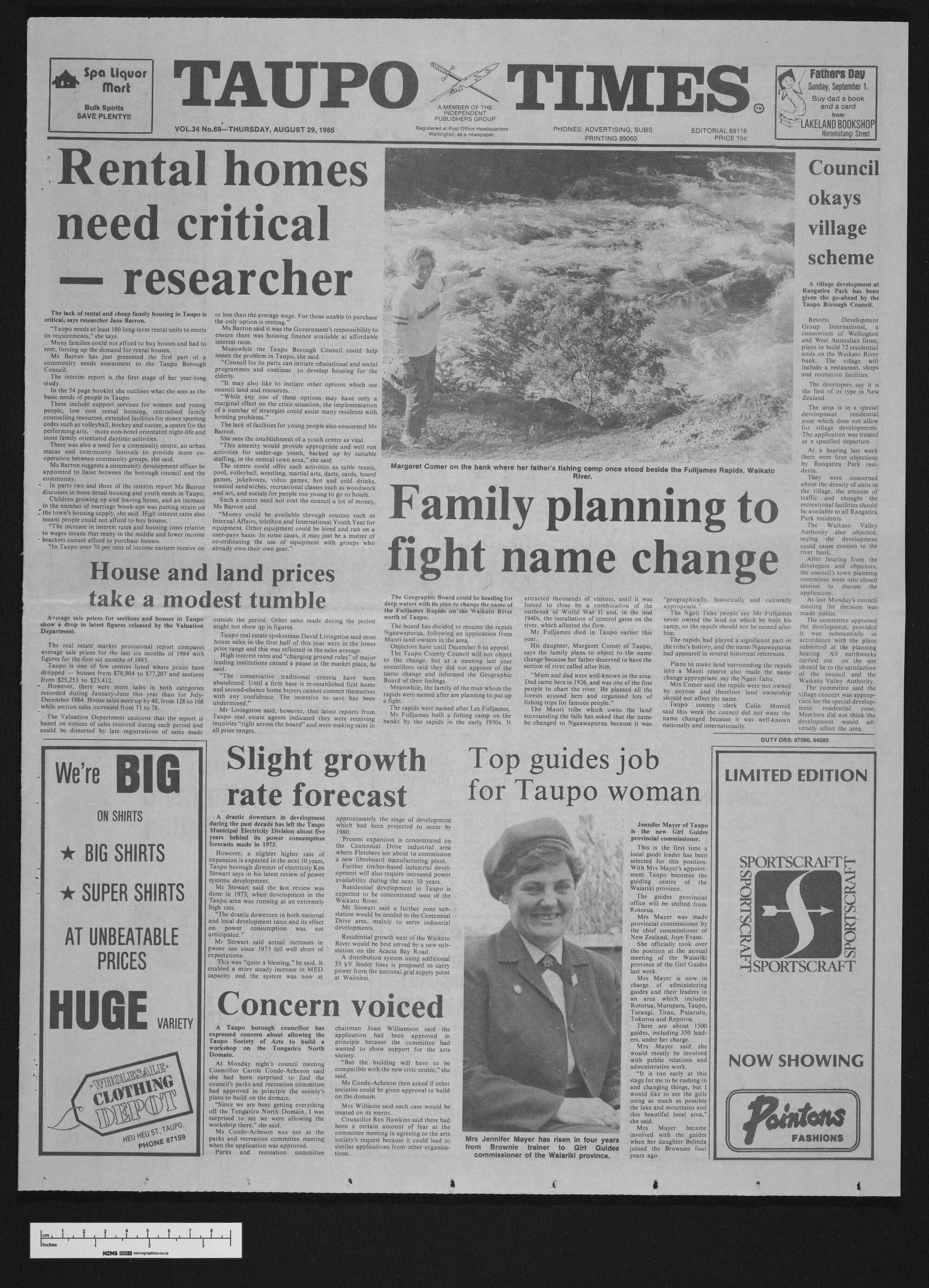 1985-08-29 Taupō Times