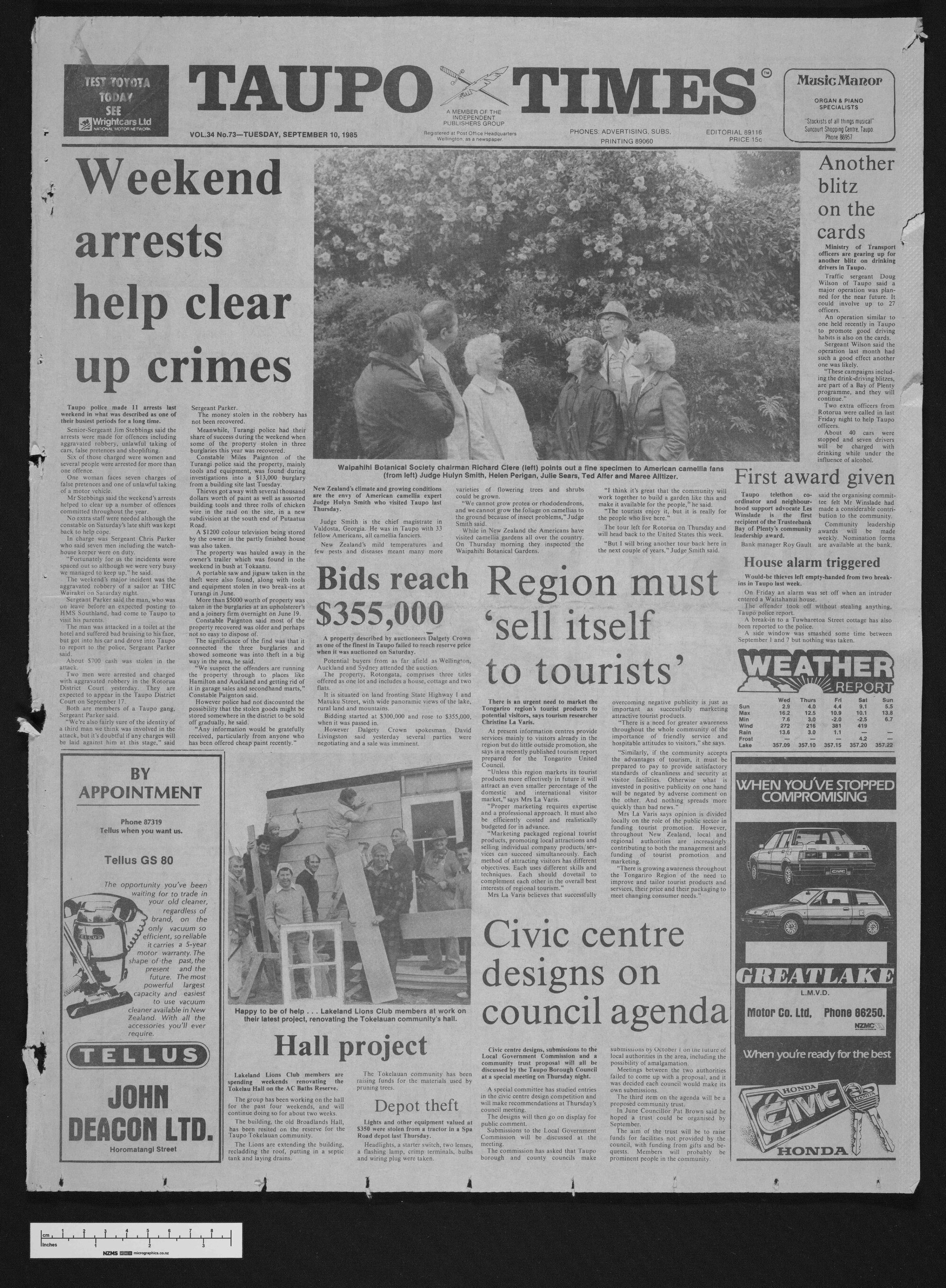 1985-09-10 Taupō Times