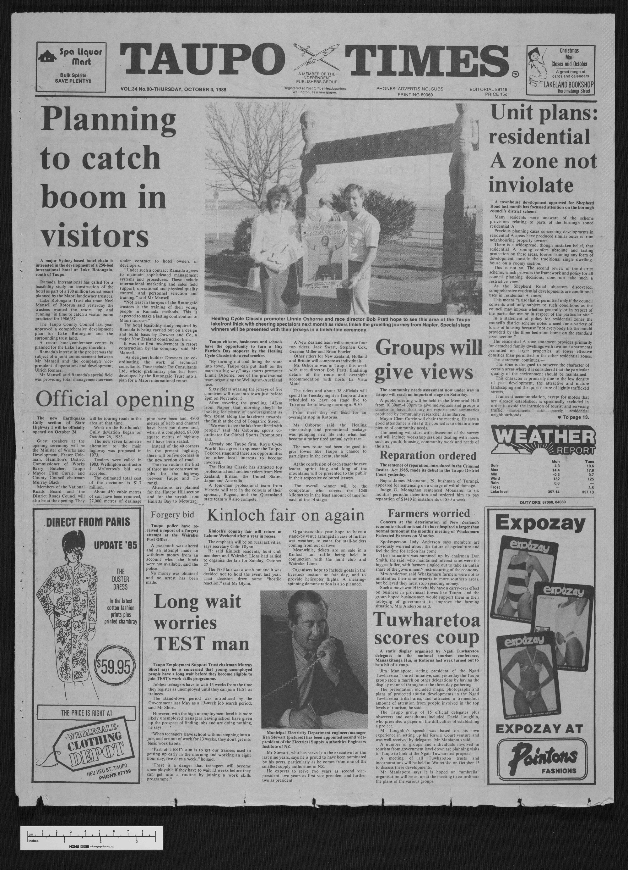 1985-10-03 Taupō Times