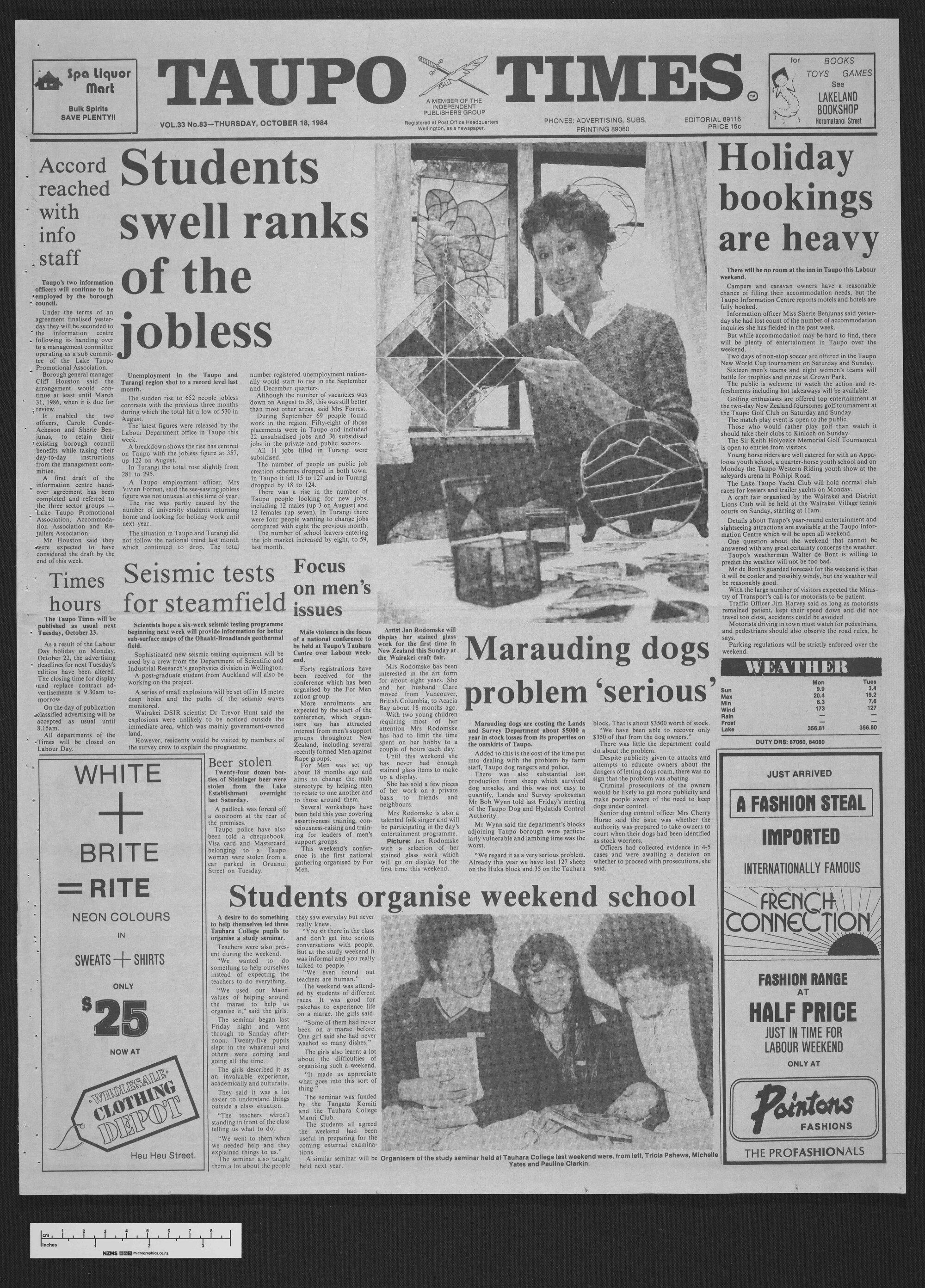 1984-10-18 Taupo Times