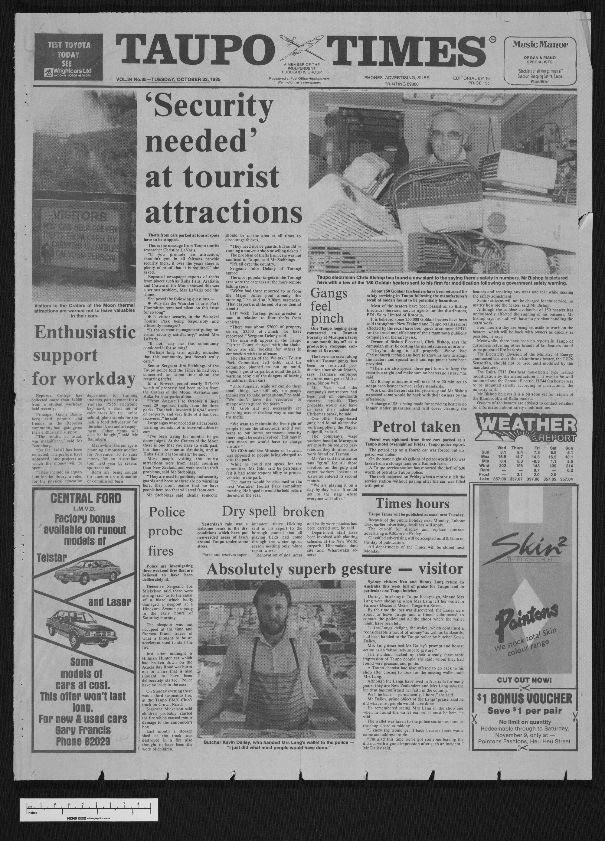 1985-10-22 Taupō Times