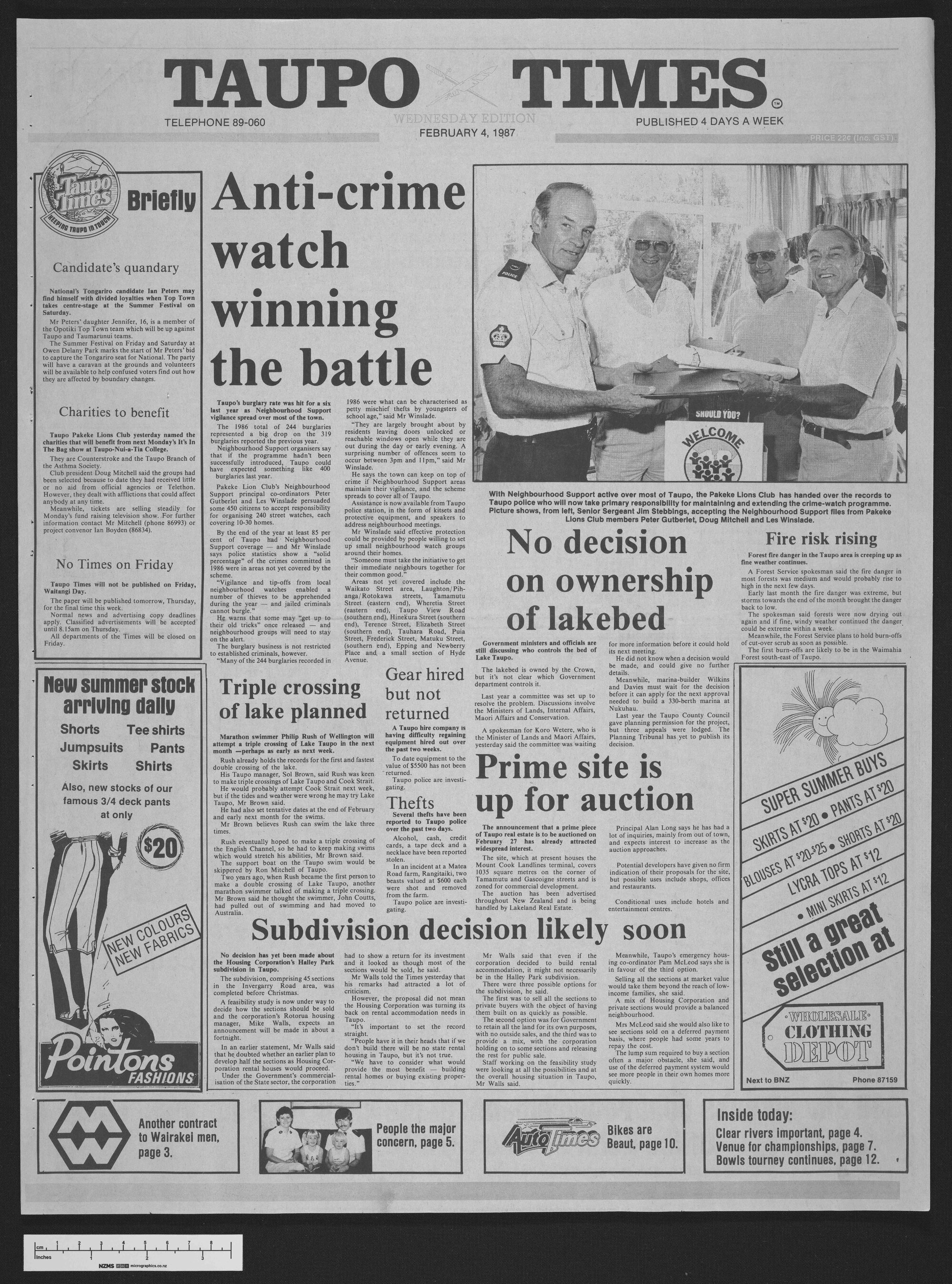 1987-02-04 Taupō Times