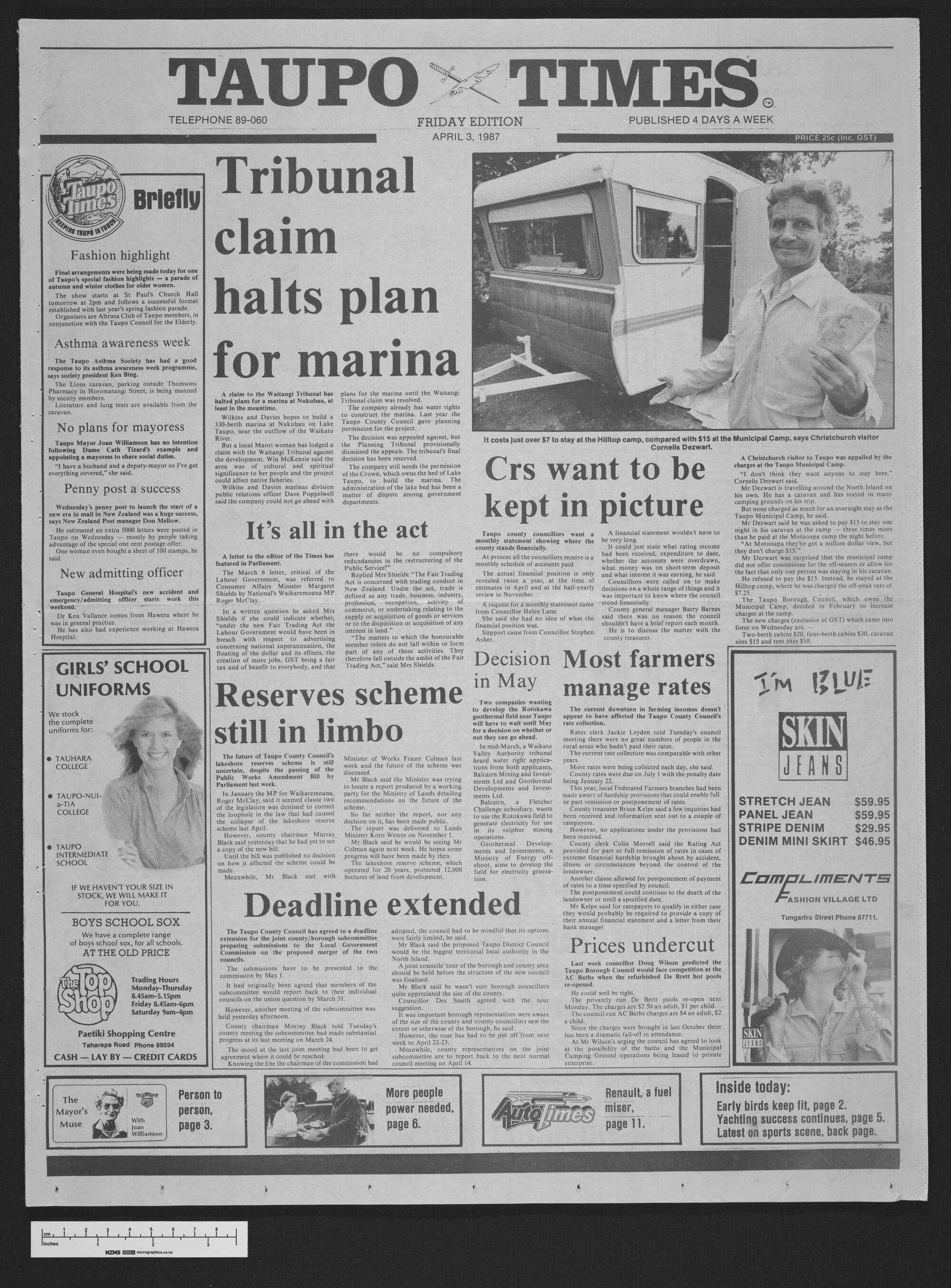 1987-04-03 Taupō Times