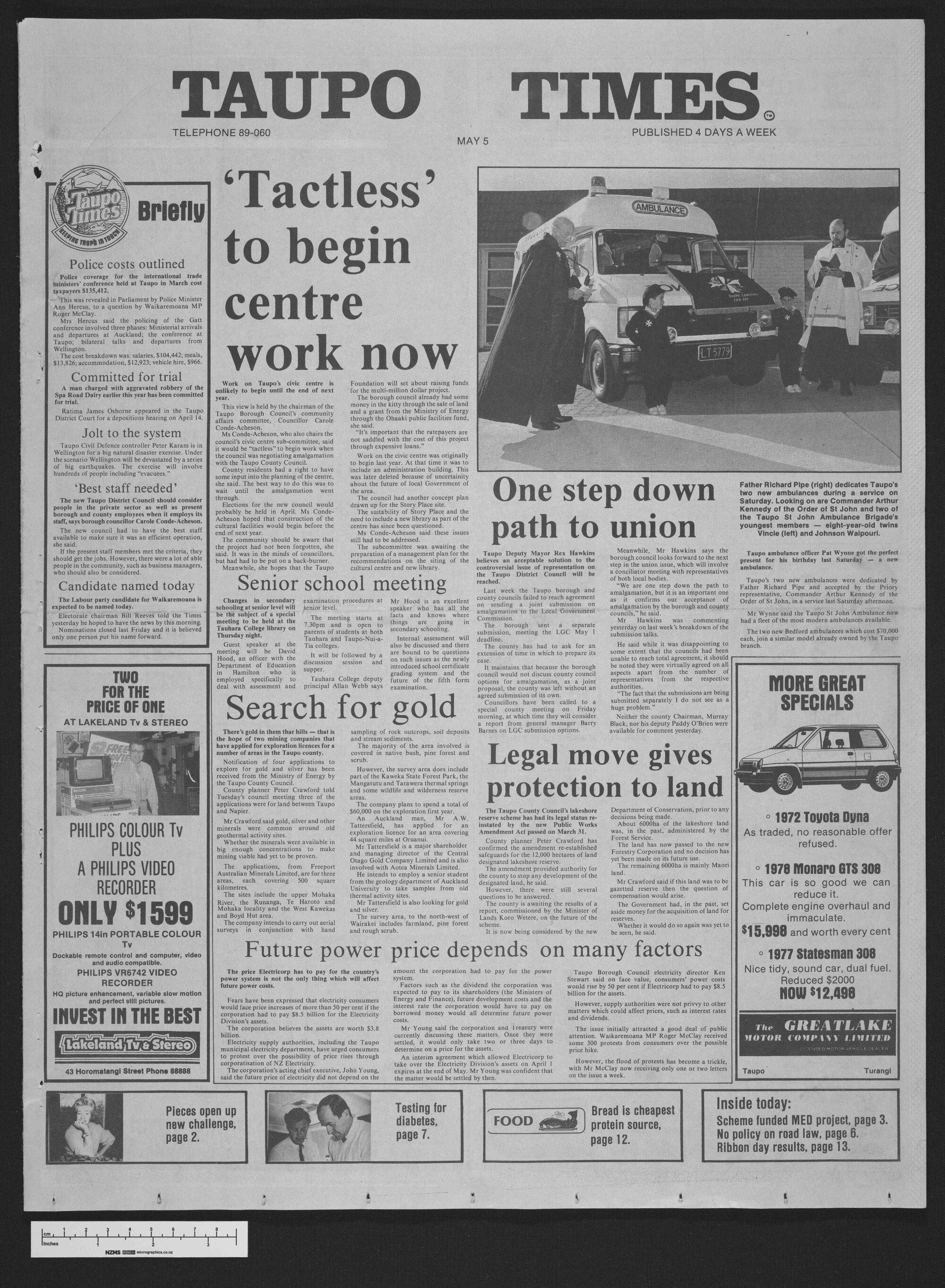 1987-05-05 Taupō Times