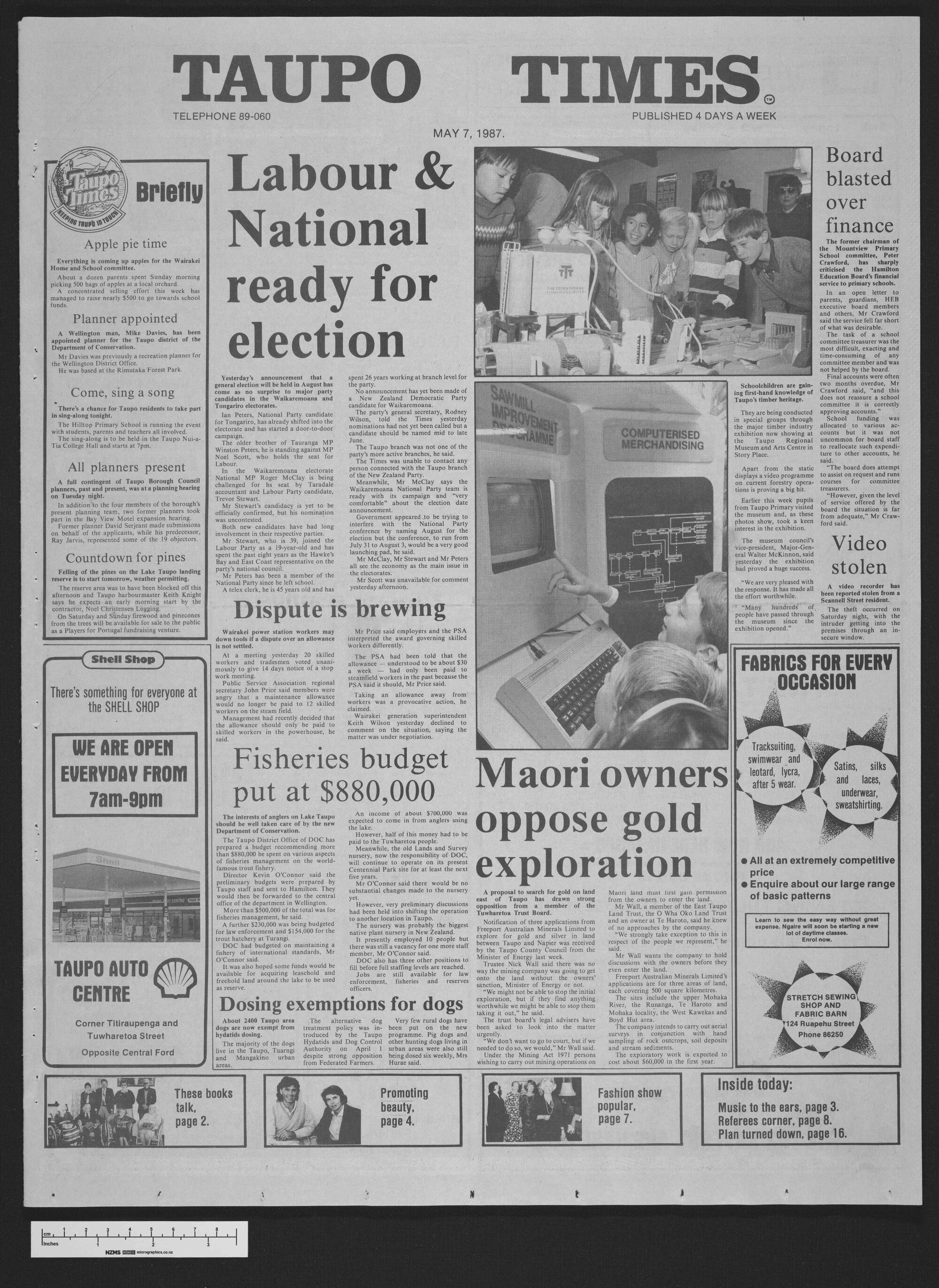 1987-05-07 Taupō Times