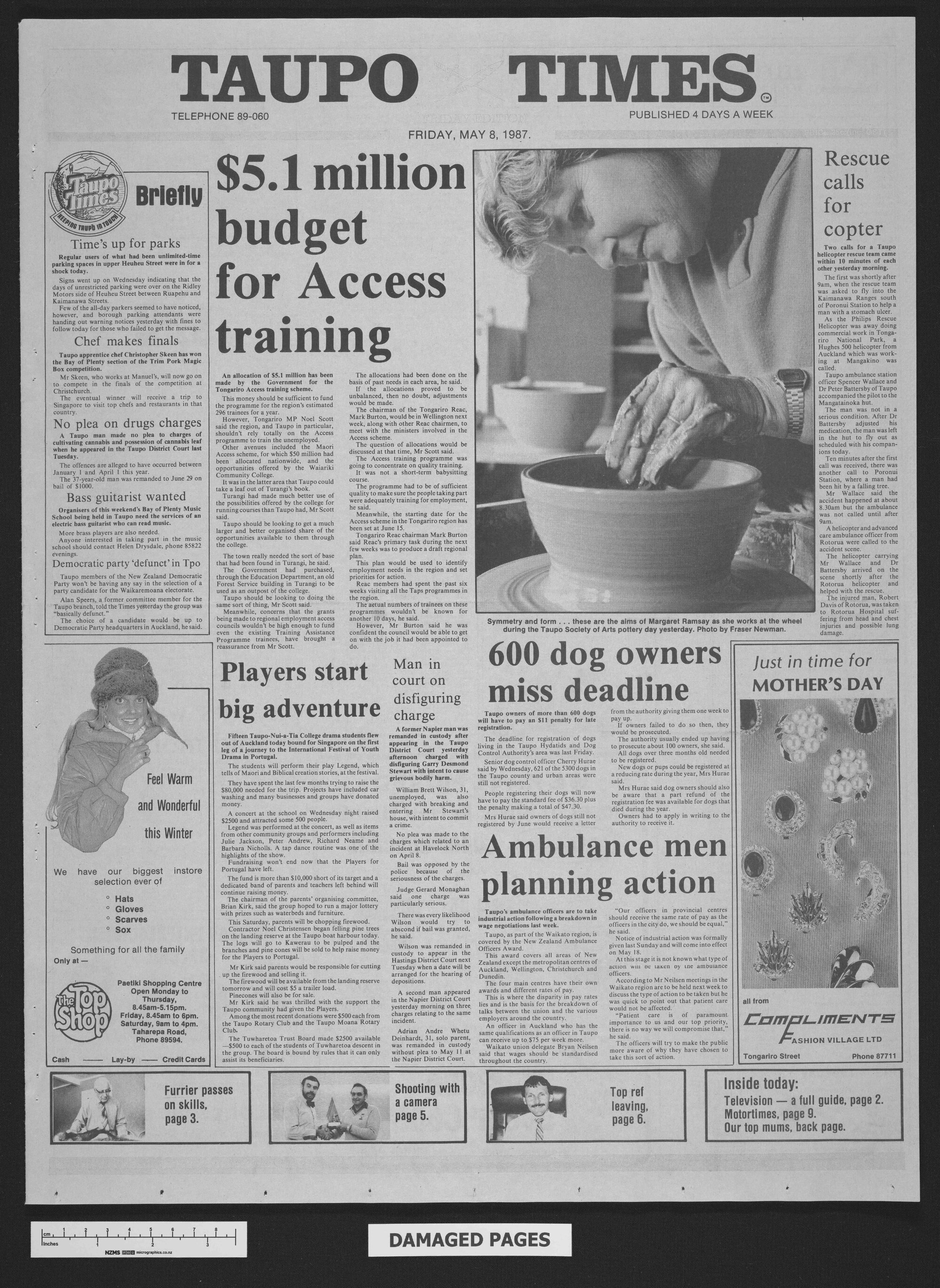 1987-05-08 Taupō Times