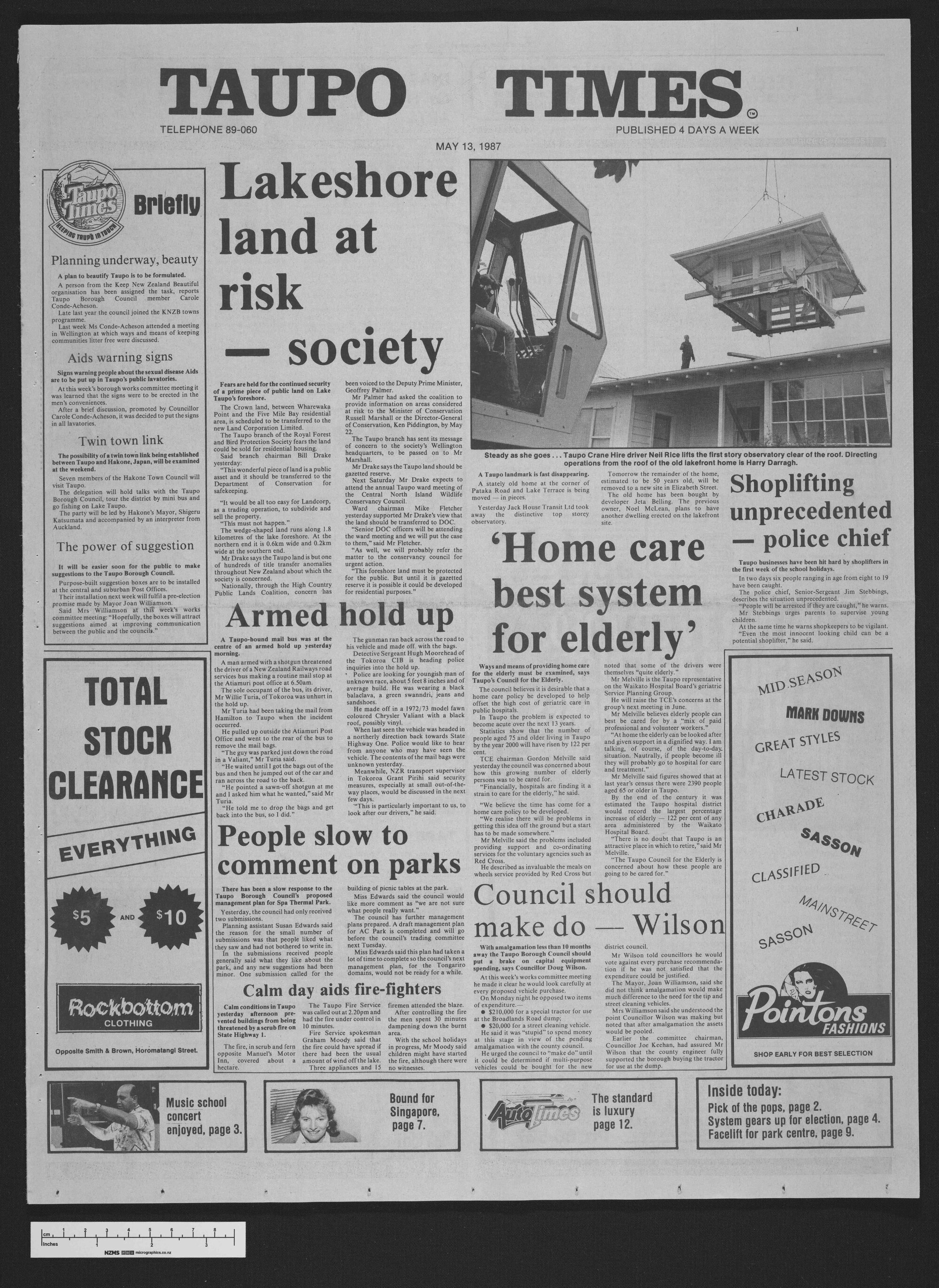 1987-05-13 Taupō Times