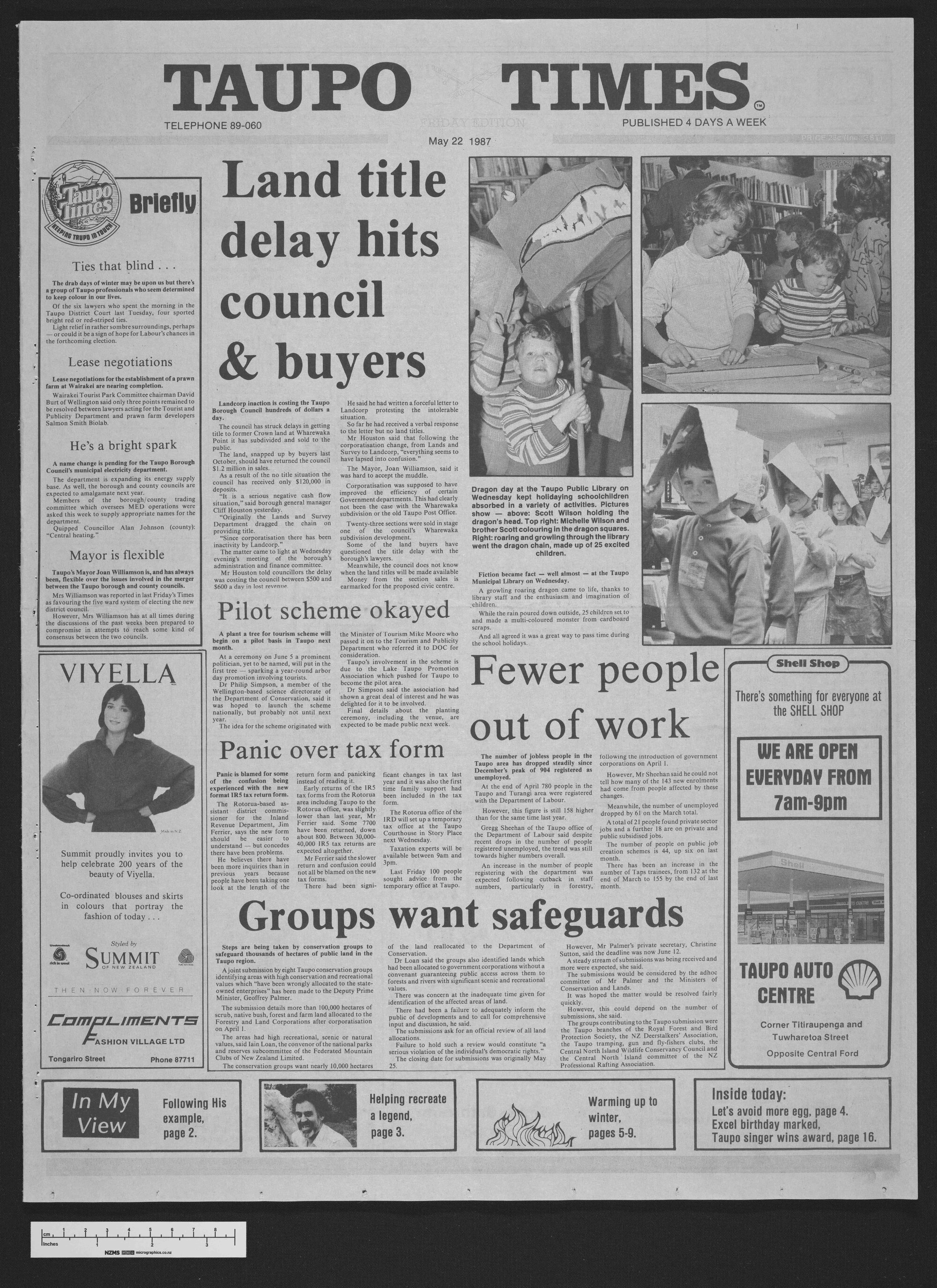 1987-05-22 Taupō Times