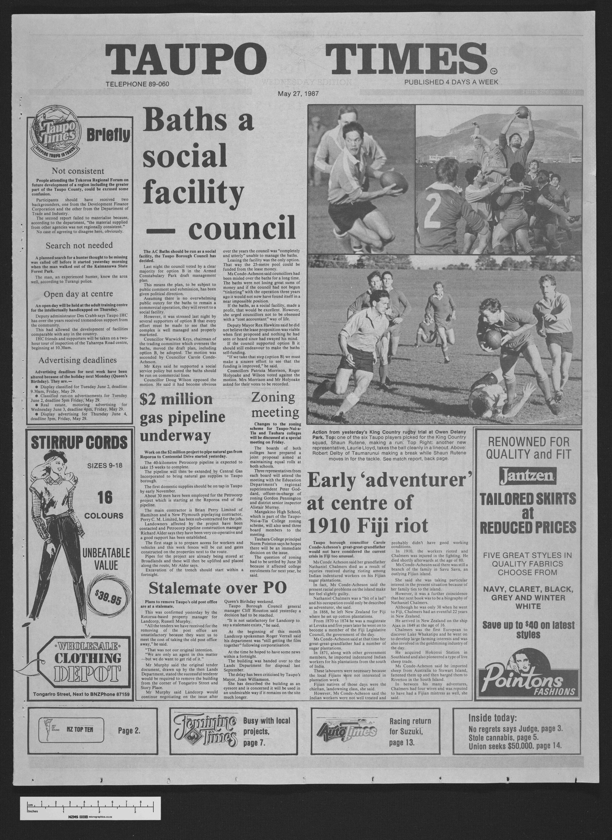 1987-05-27 Taupō Times
