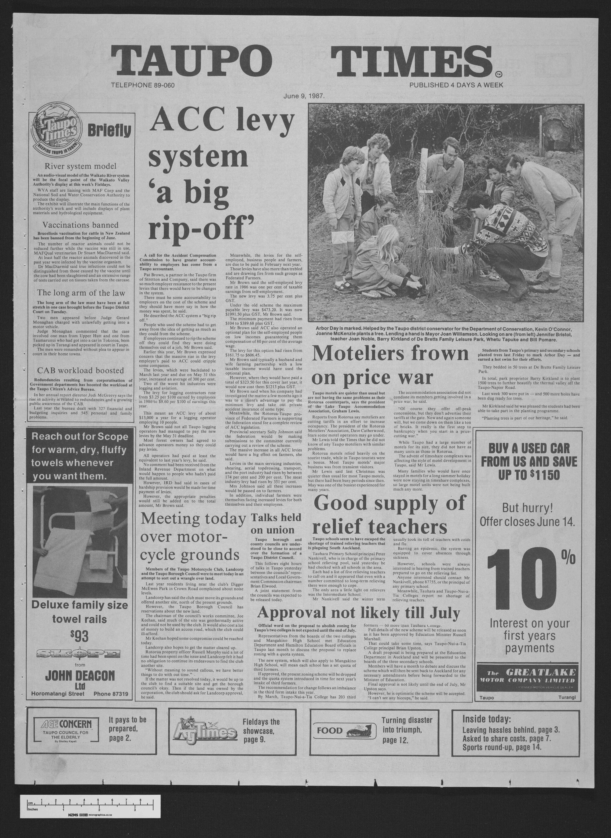 1987-06-09 Taupō Times