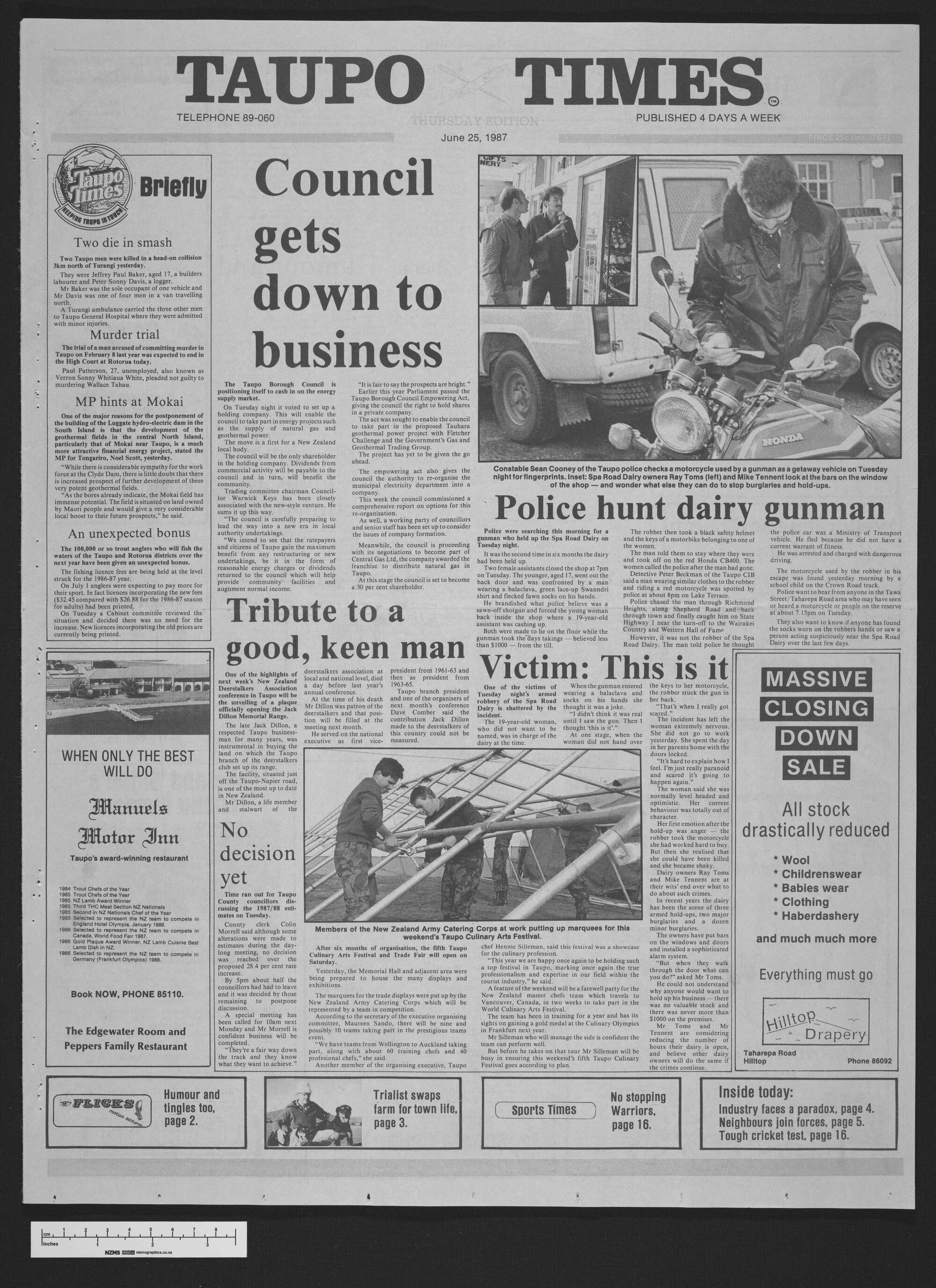 1987-06-25 Taupō Times