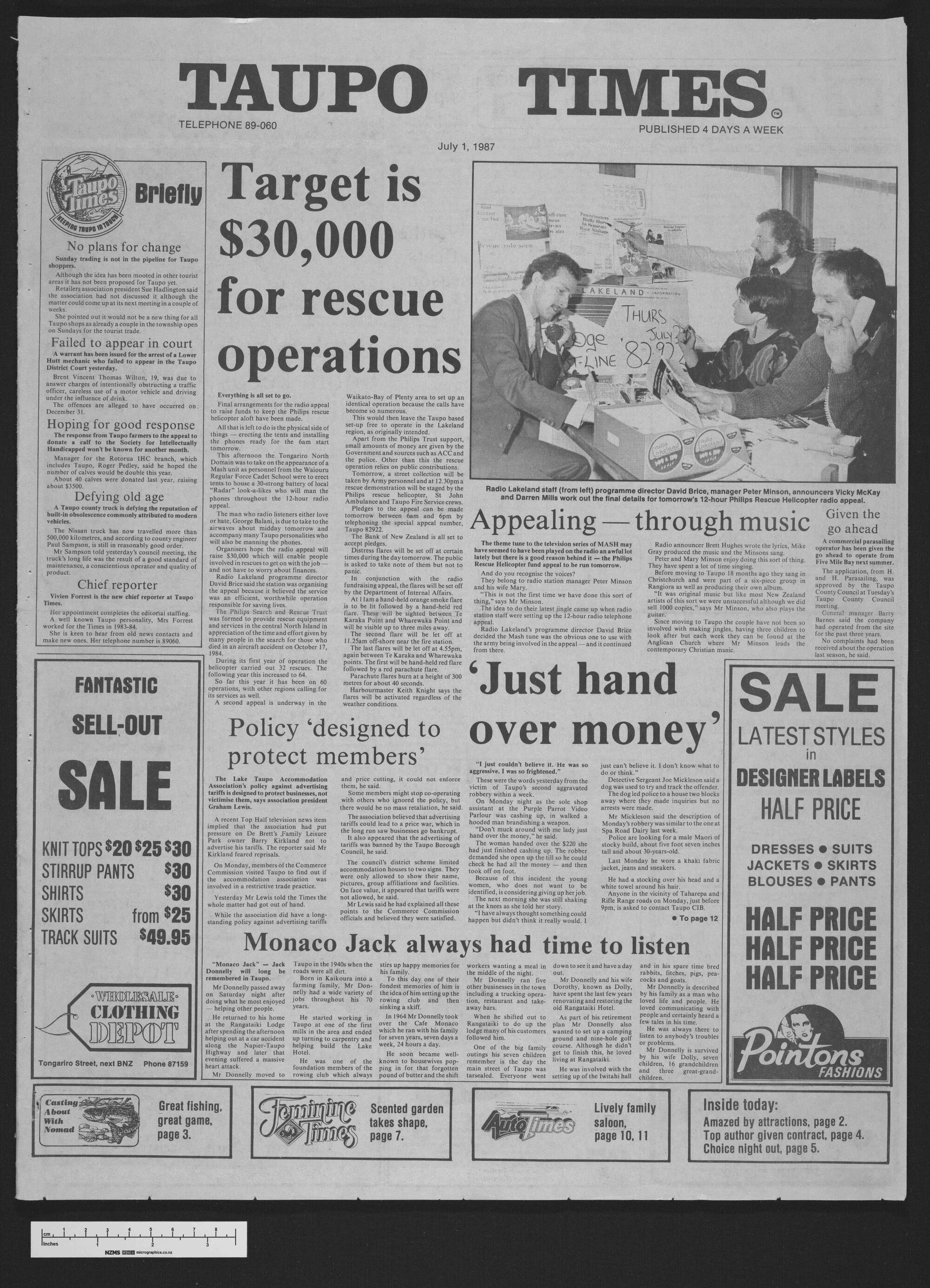 1987-07-01 Taupō Times