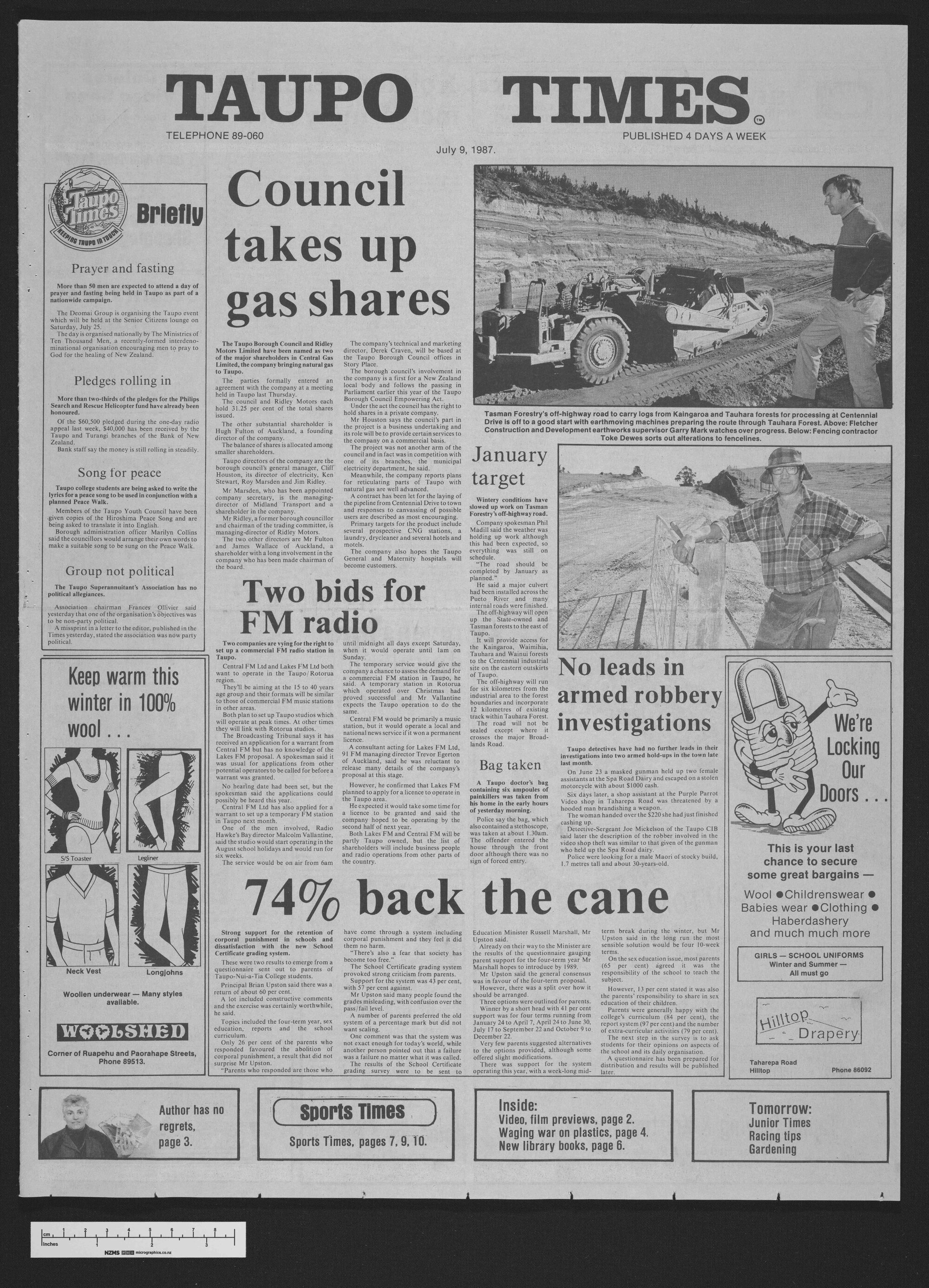 1987-07-09 Taupō Times