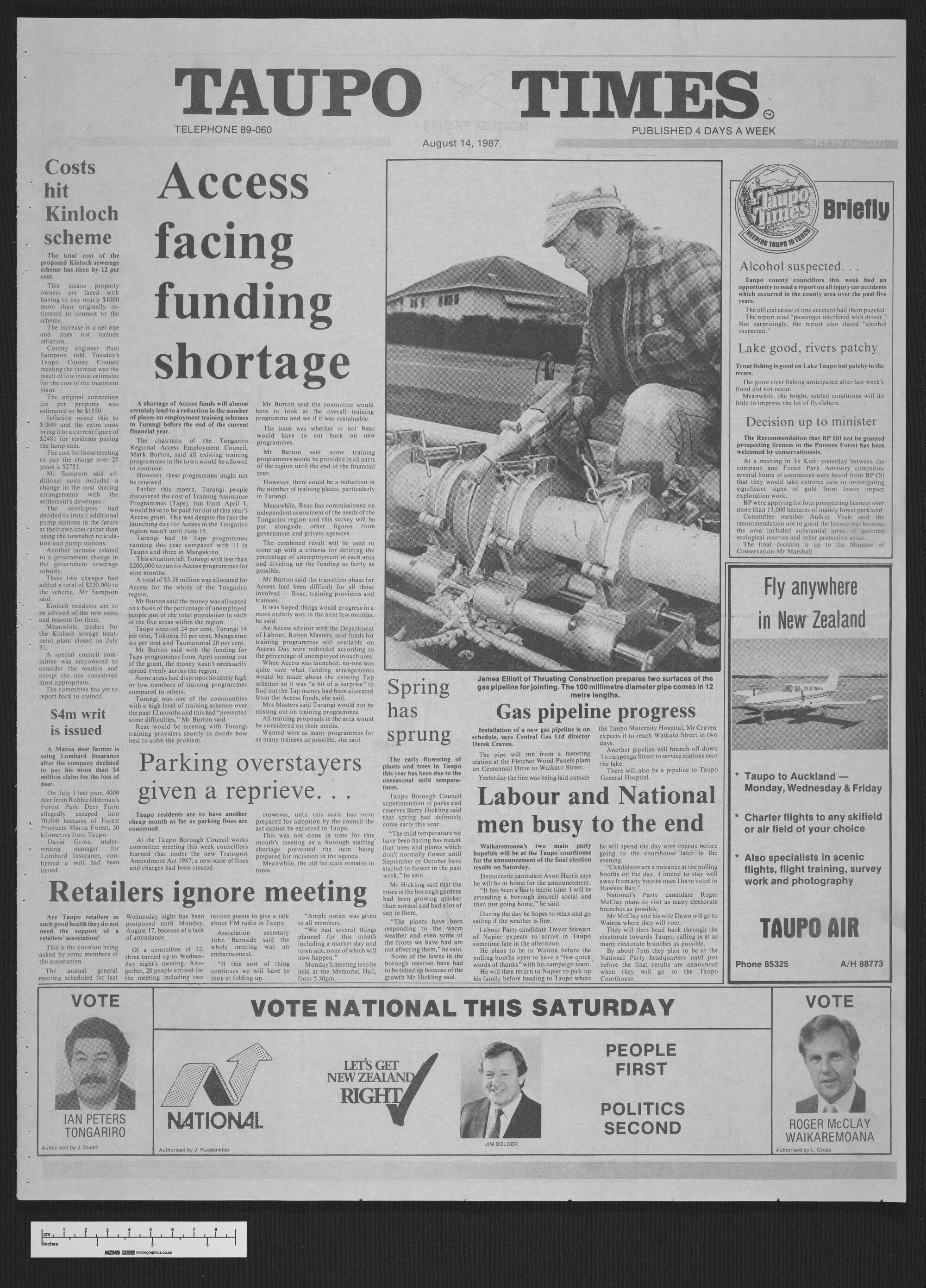 1987-08-14 Taupō Times