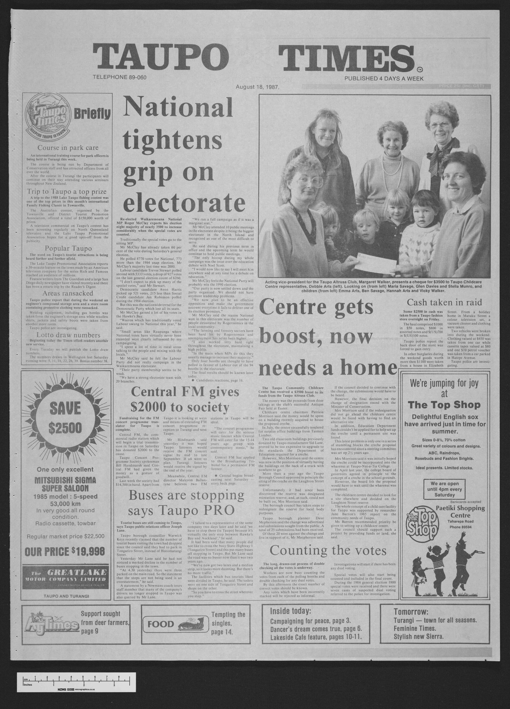 1987-08-18 Taupō Times