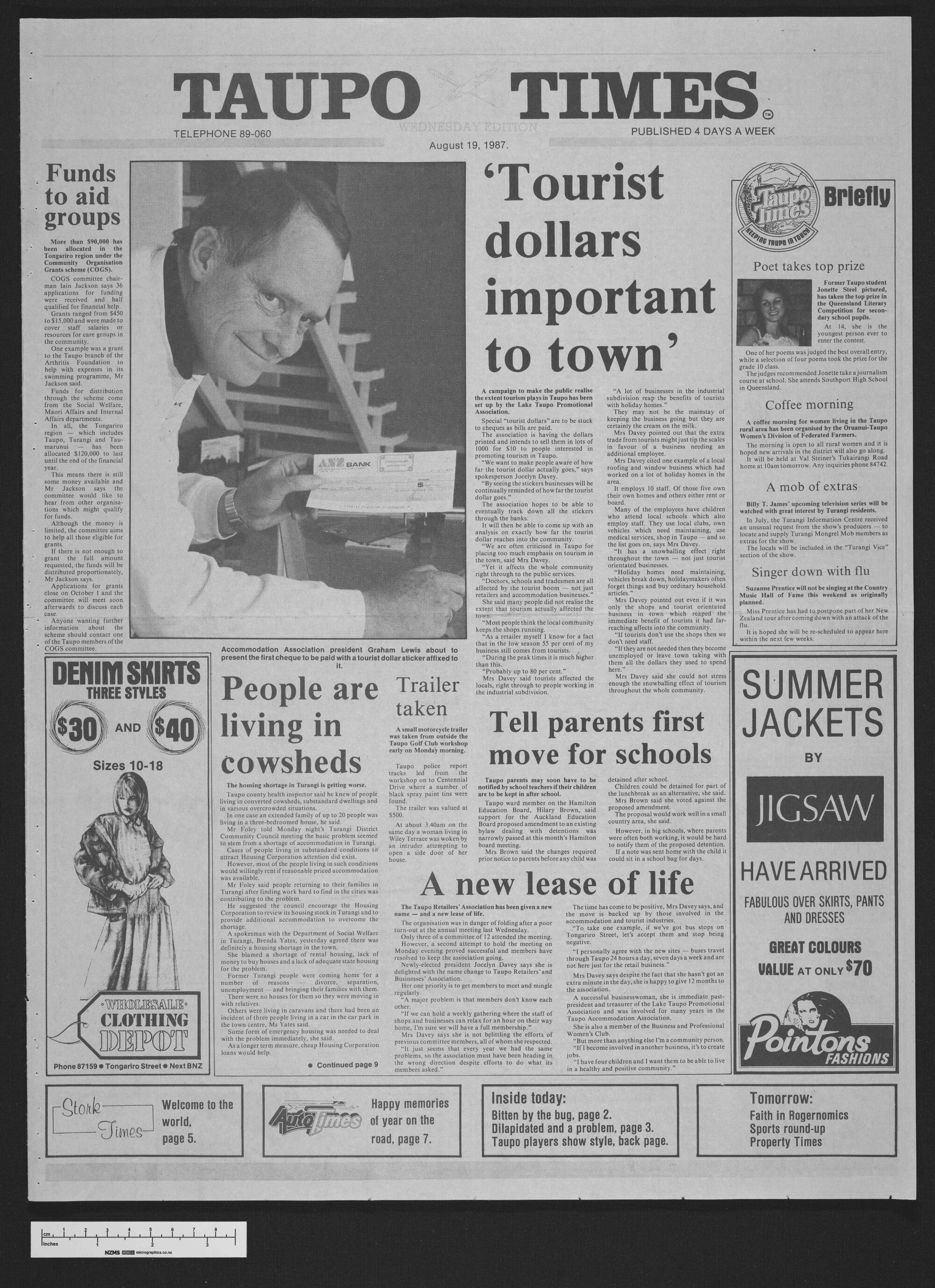 1987-08-19 Taupō Times