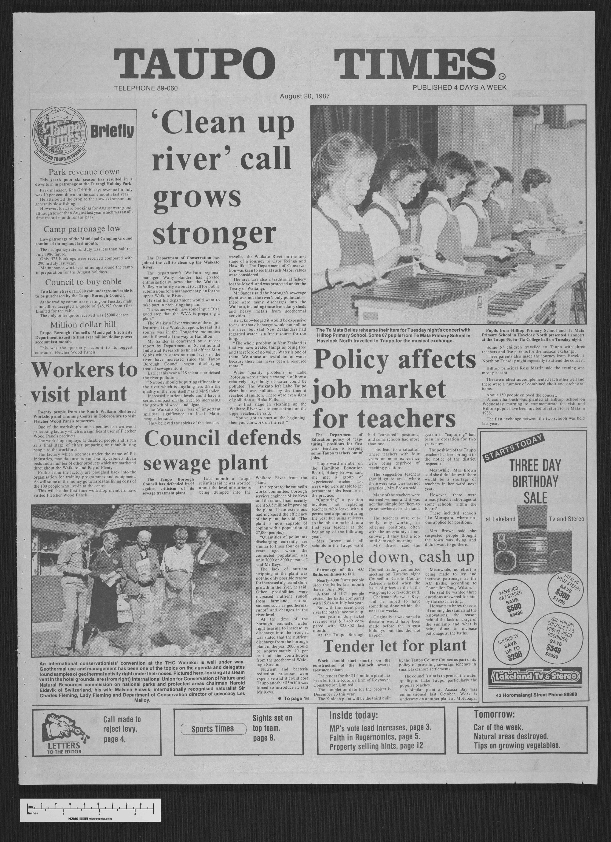 1987-08-20 Taupō Times
