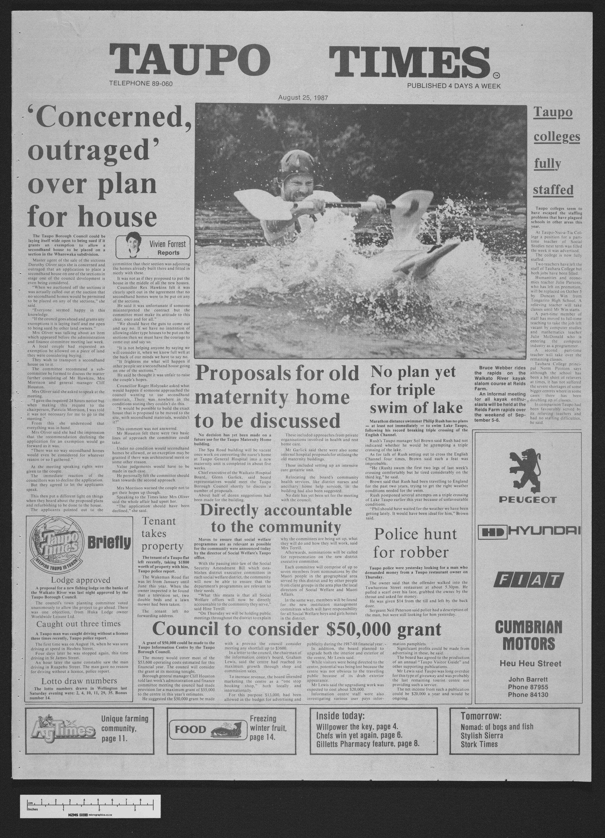 1987-08-25 Taupō Times