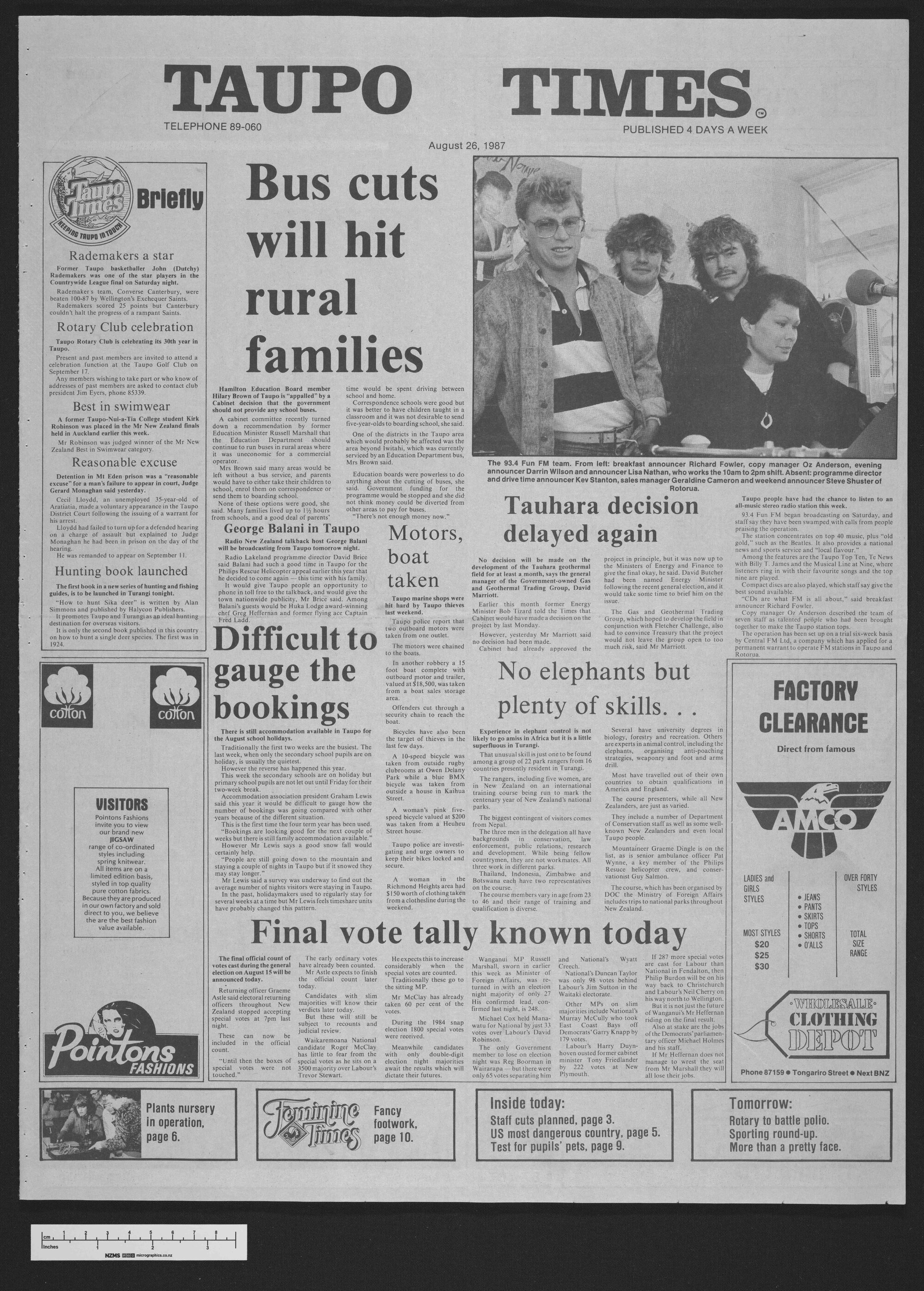 1987-08-26 Taupō Times