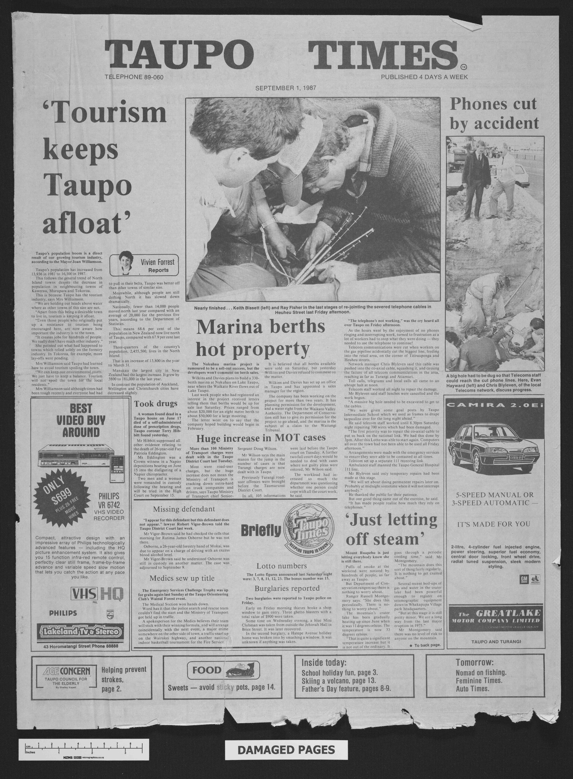 1987-09-01 Taupō Times