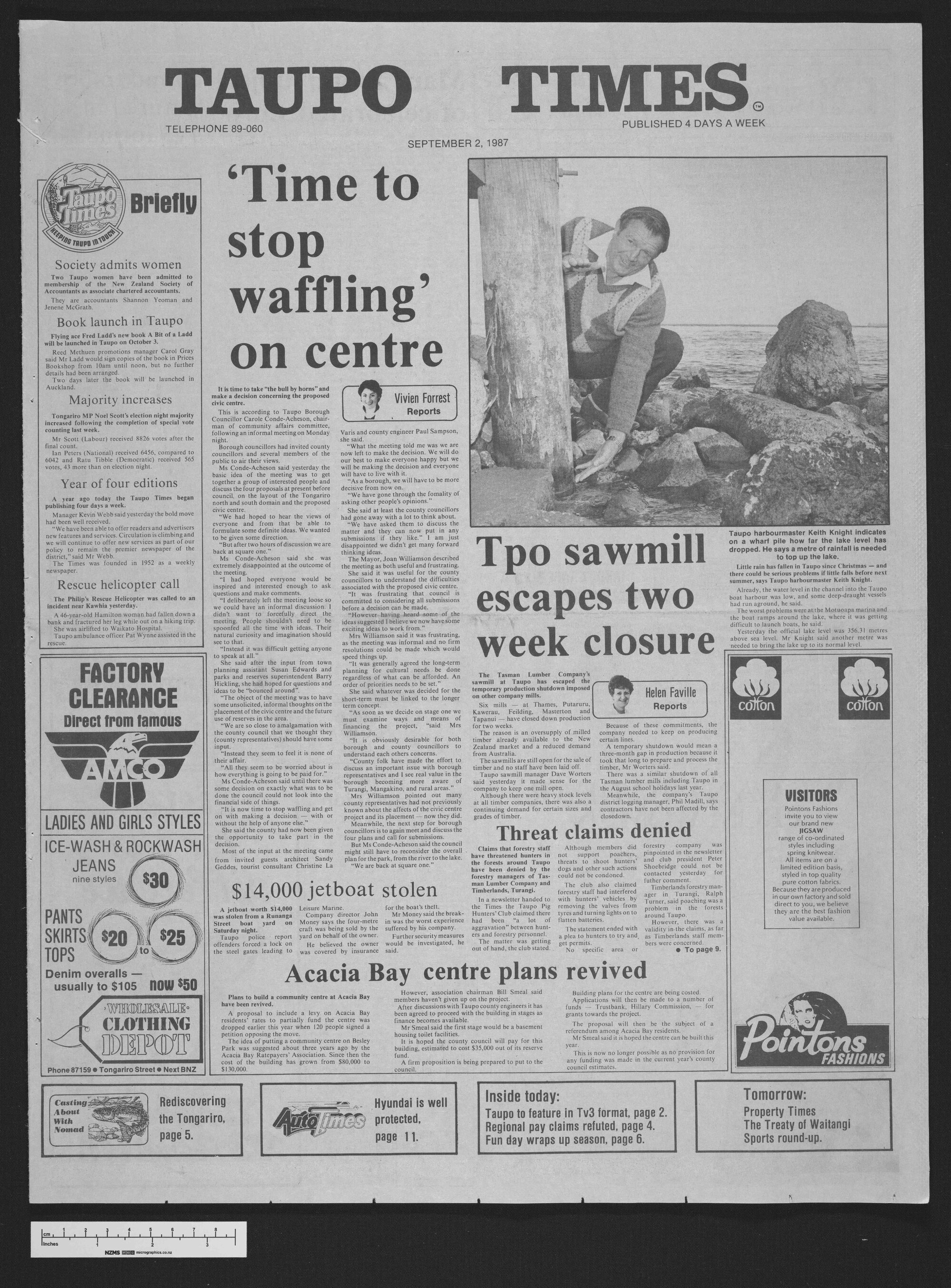 1987-09-02 Taupō Times