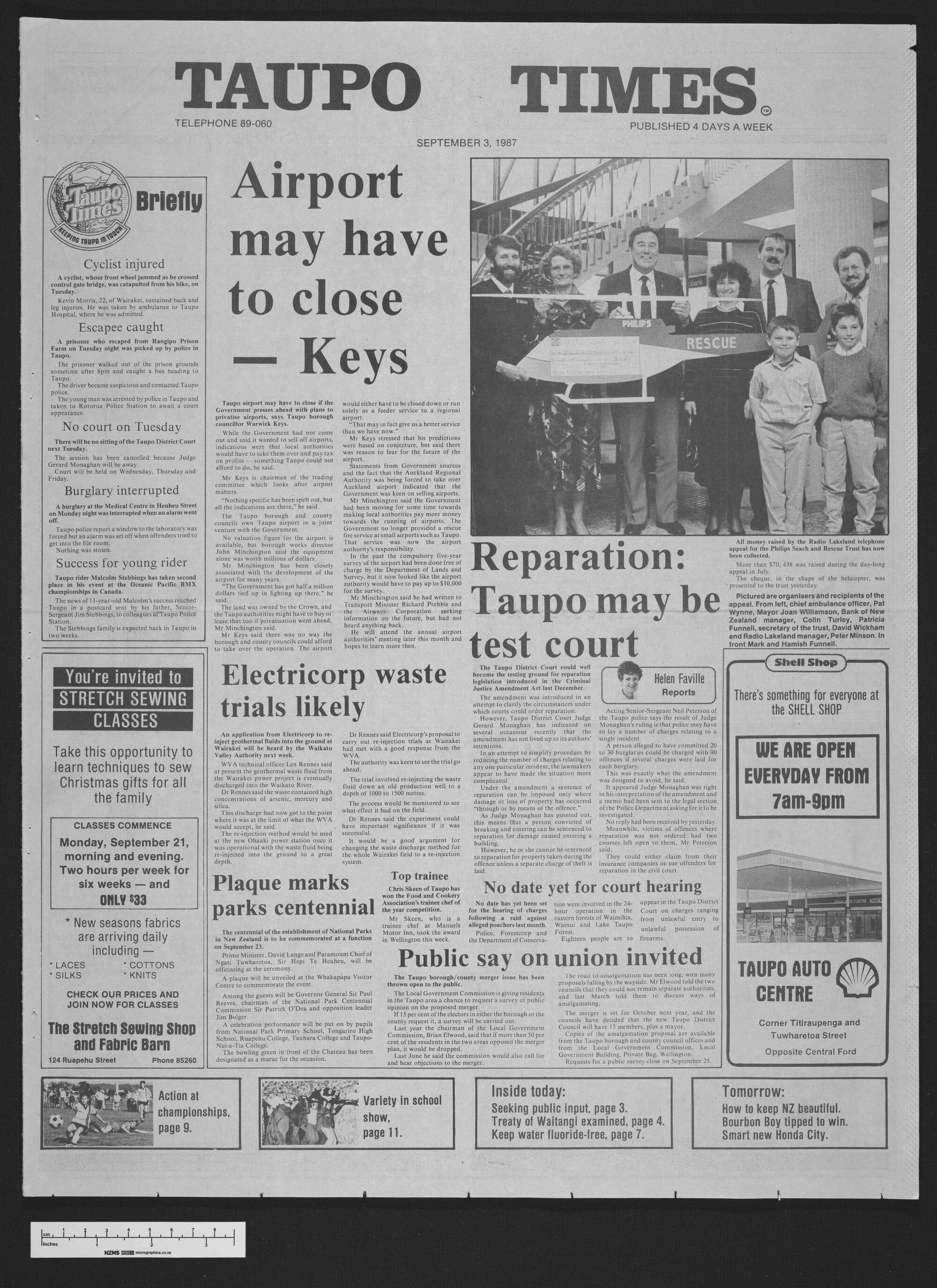 1987-09-03 Taupō Times