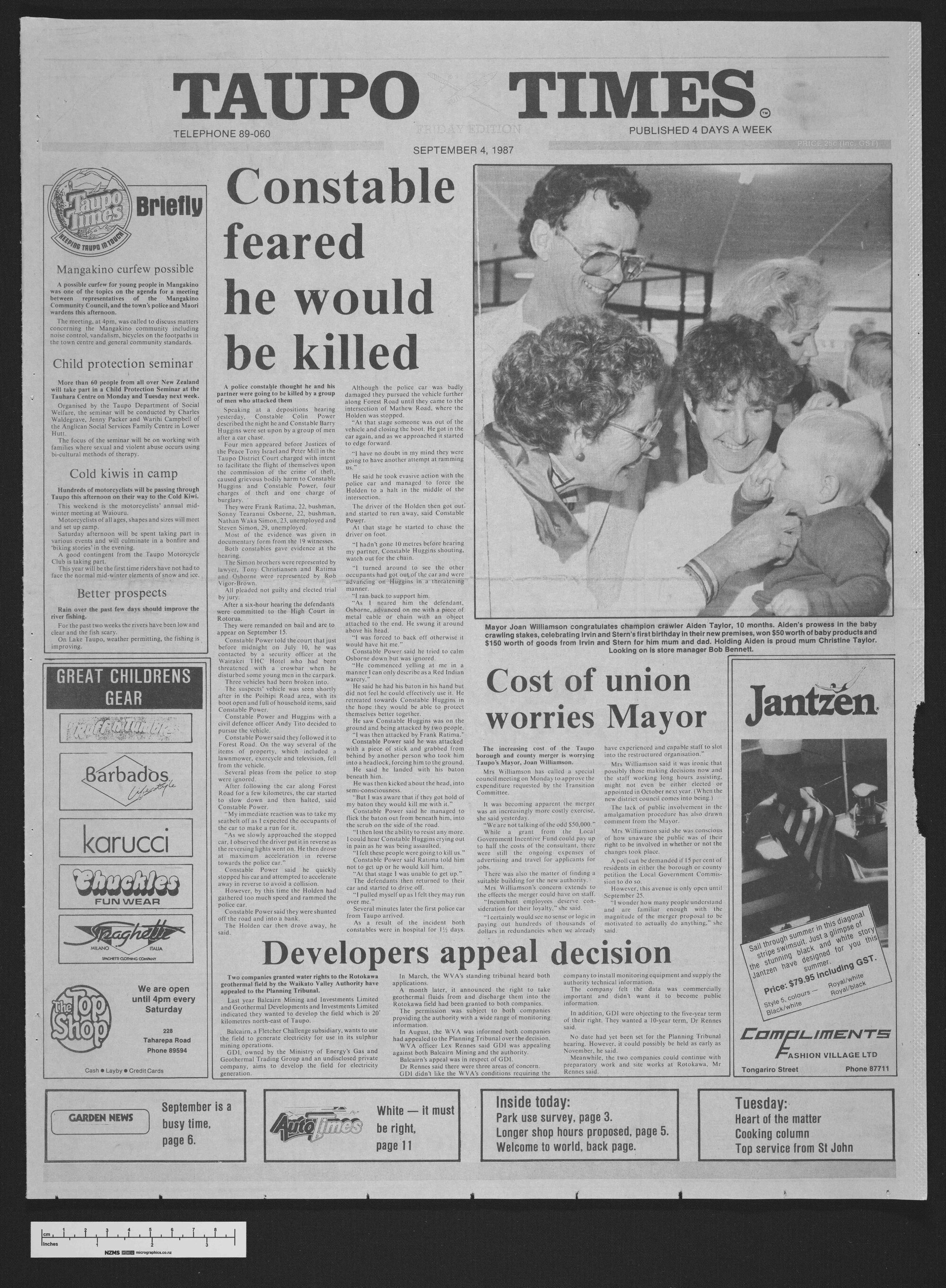 1987-09-04 Taupō Times
