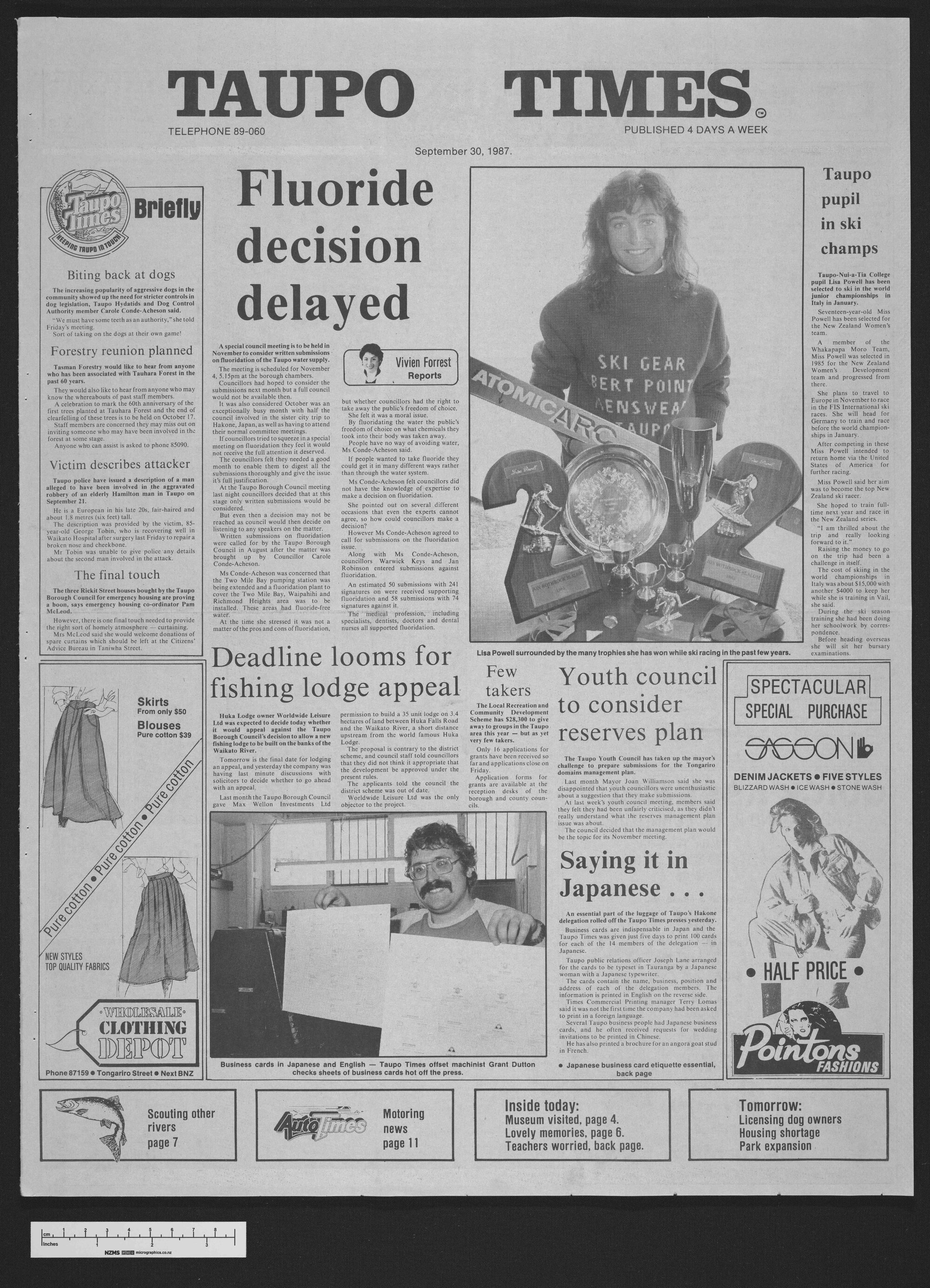 1987-09-30 Taupō Times