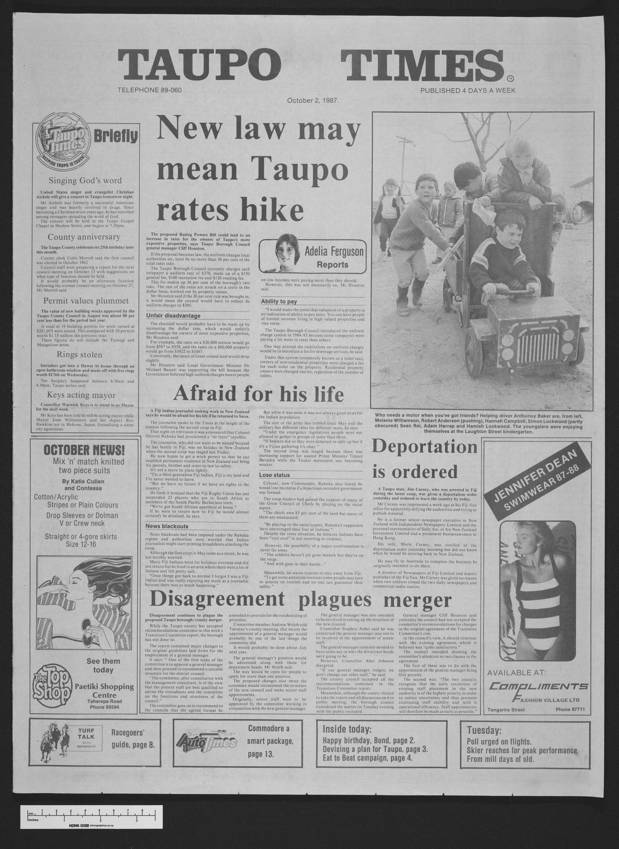 1987-10-02 Taupō Times