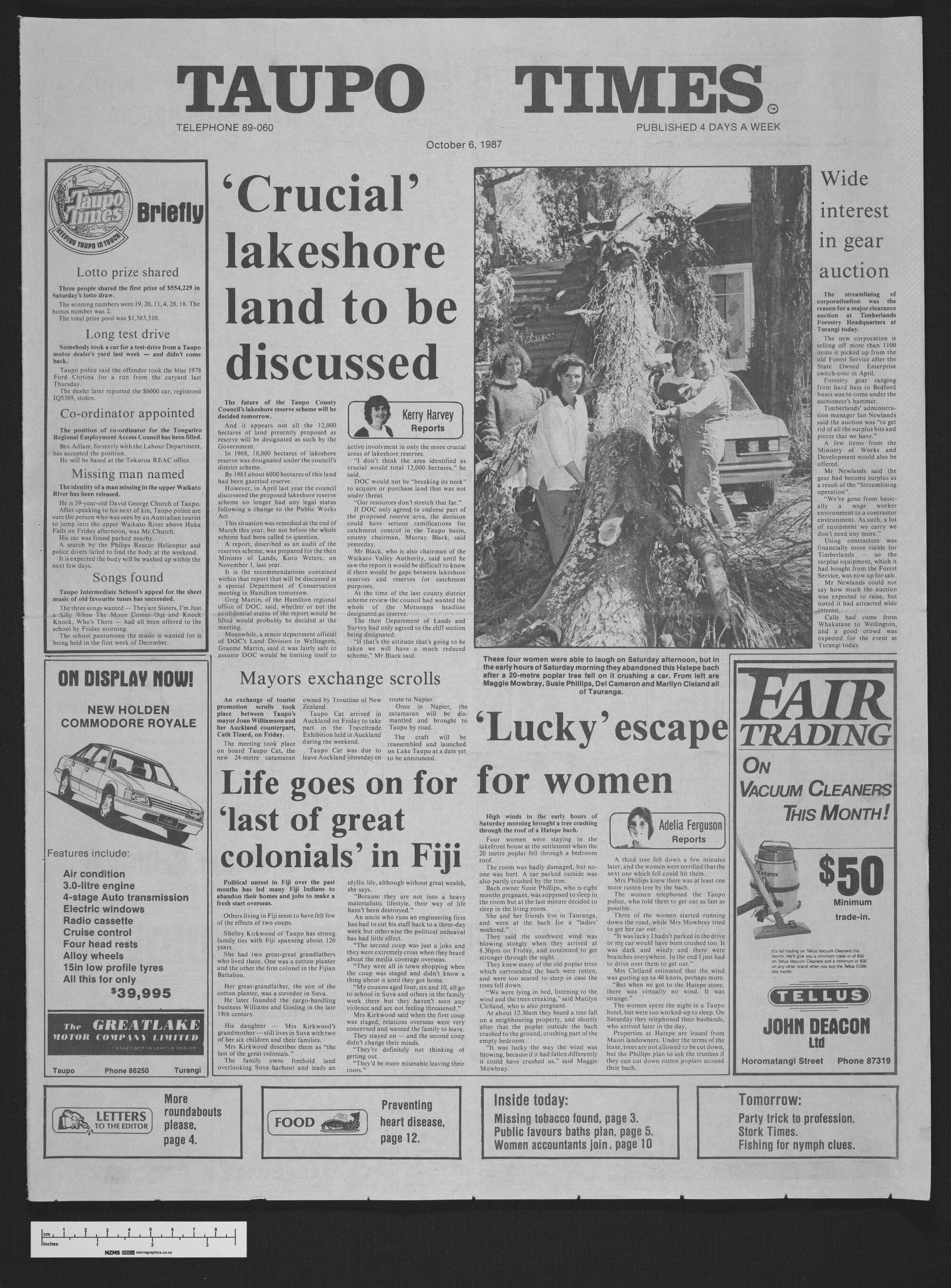 1987-10-06 Taupō Times