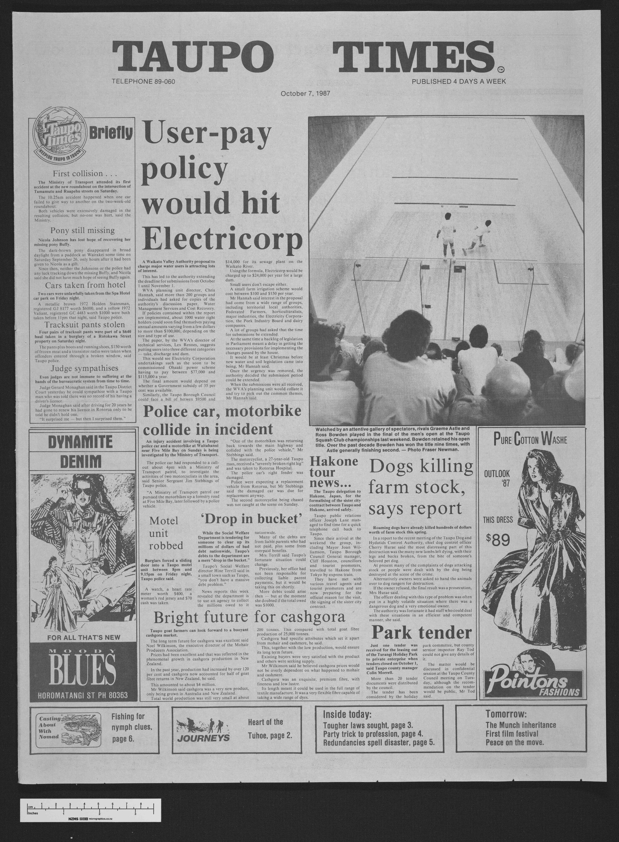 1987-10-07 Taupō Times