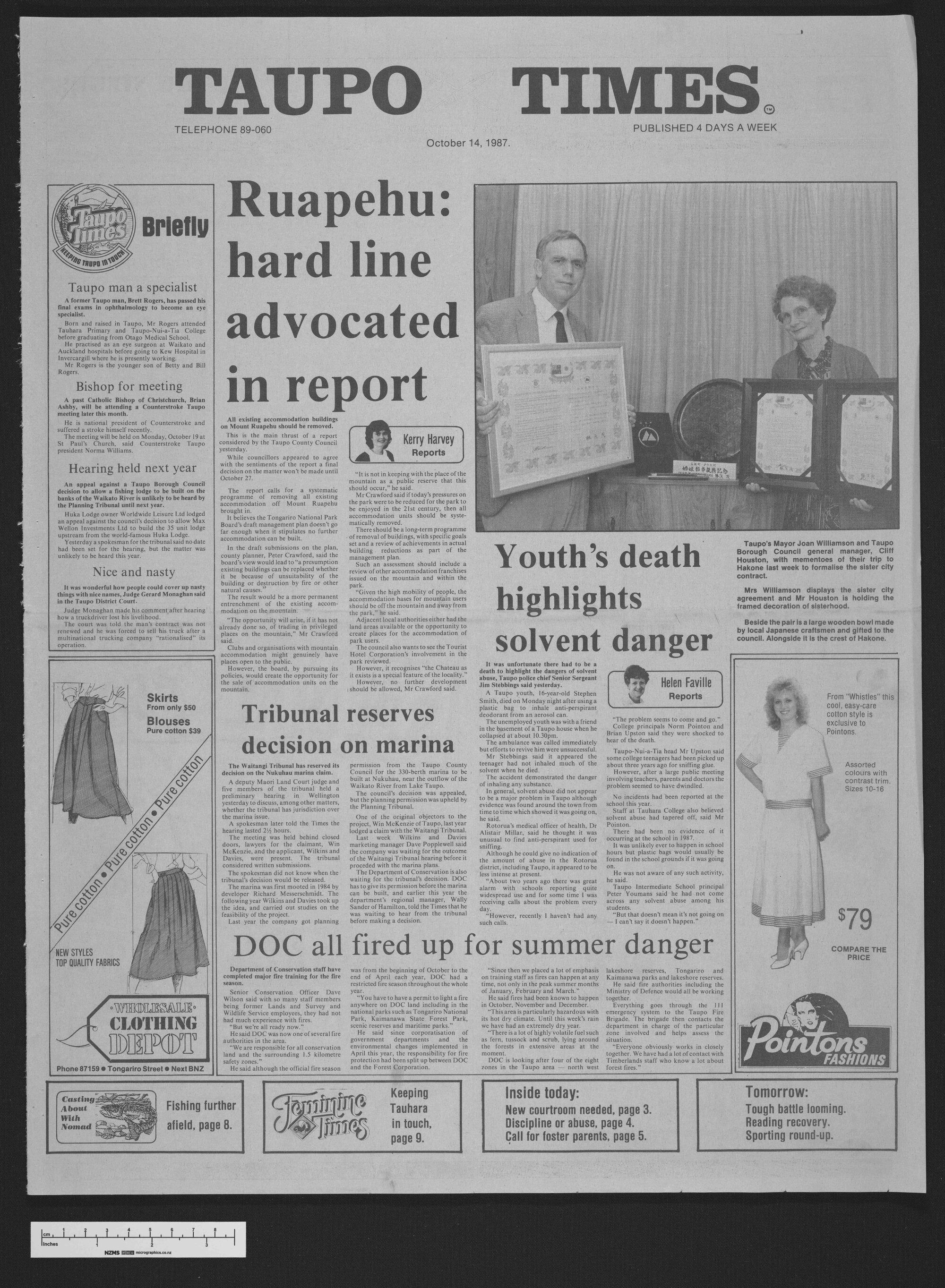 1987-10-14 Taupō Times