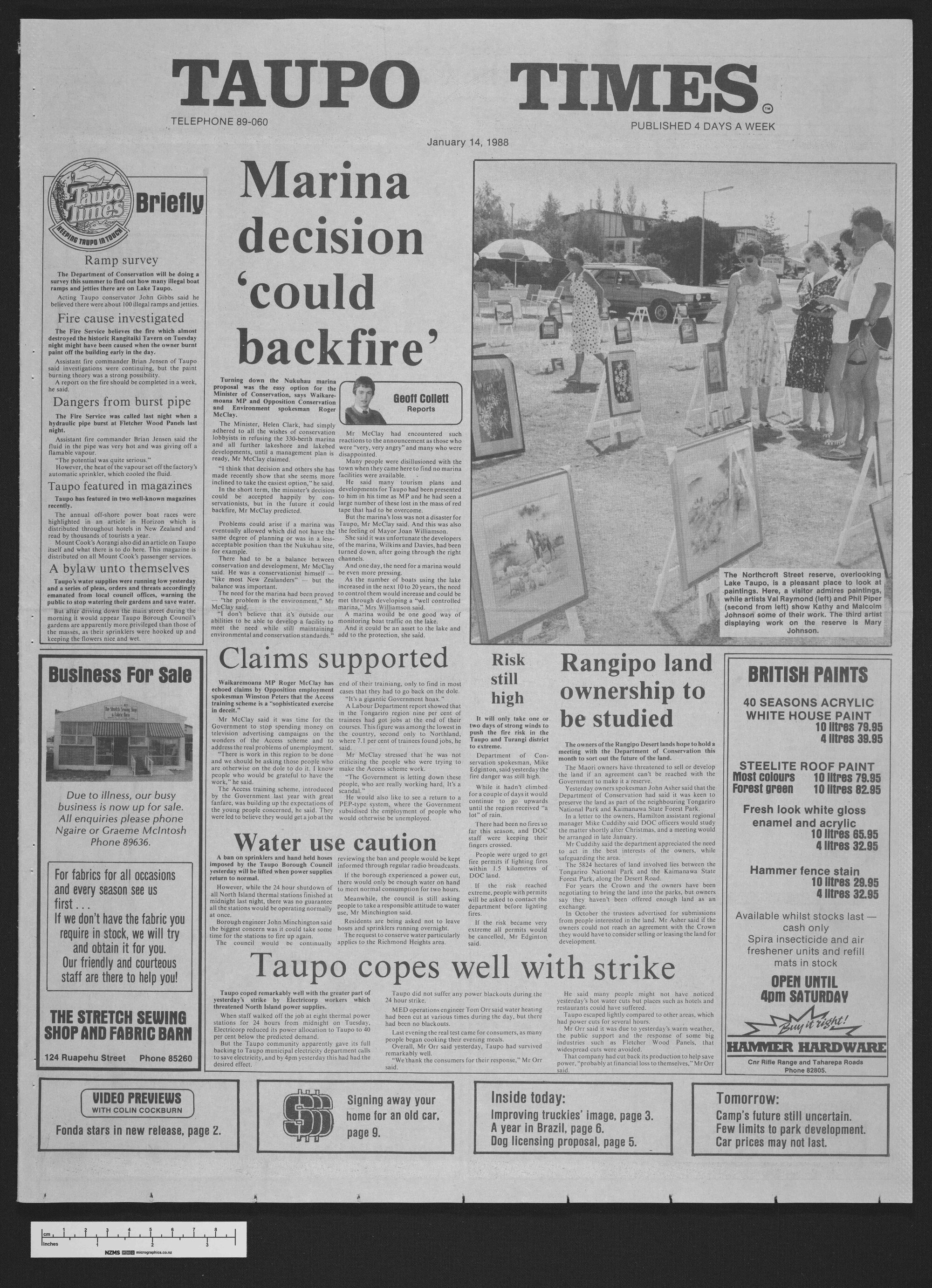 1988-01-14 Taupō Times