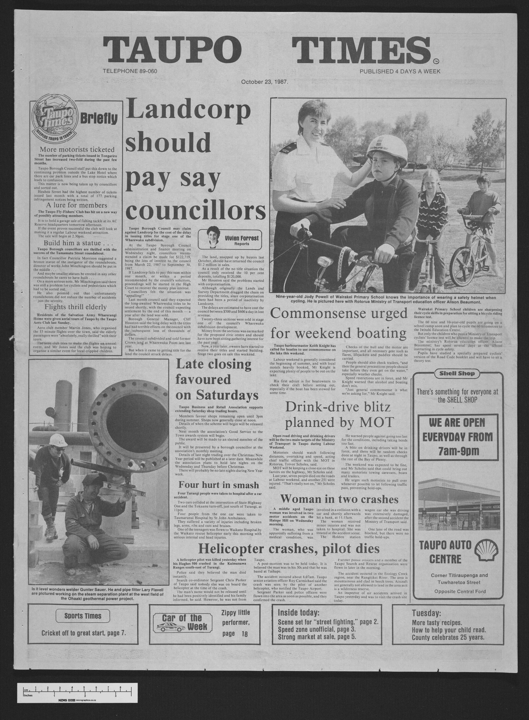 1987-10-23 Taupō Times