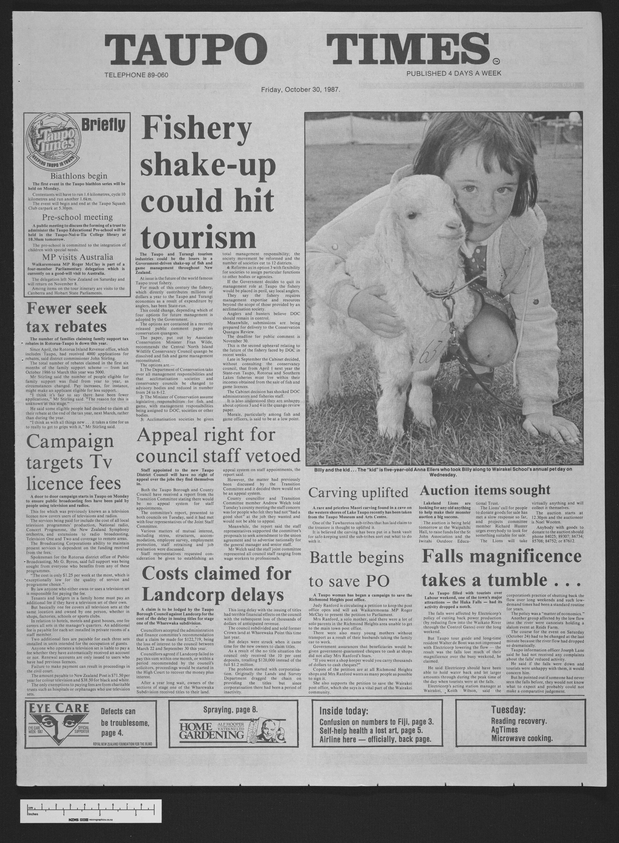 1987-10-30 Taupō Times