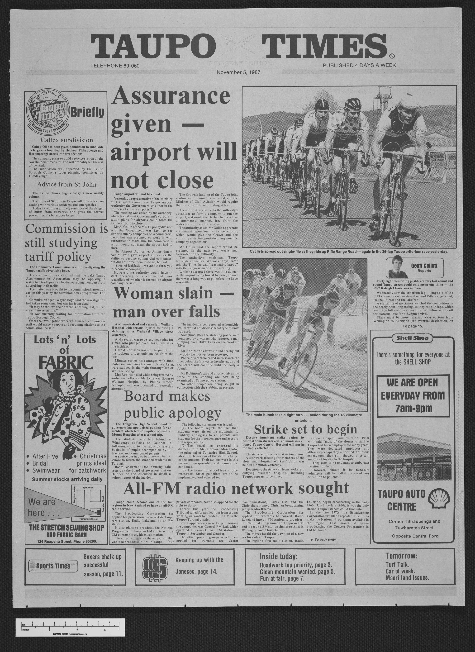 1987-11-05 Taupō Times