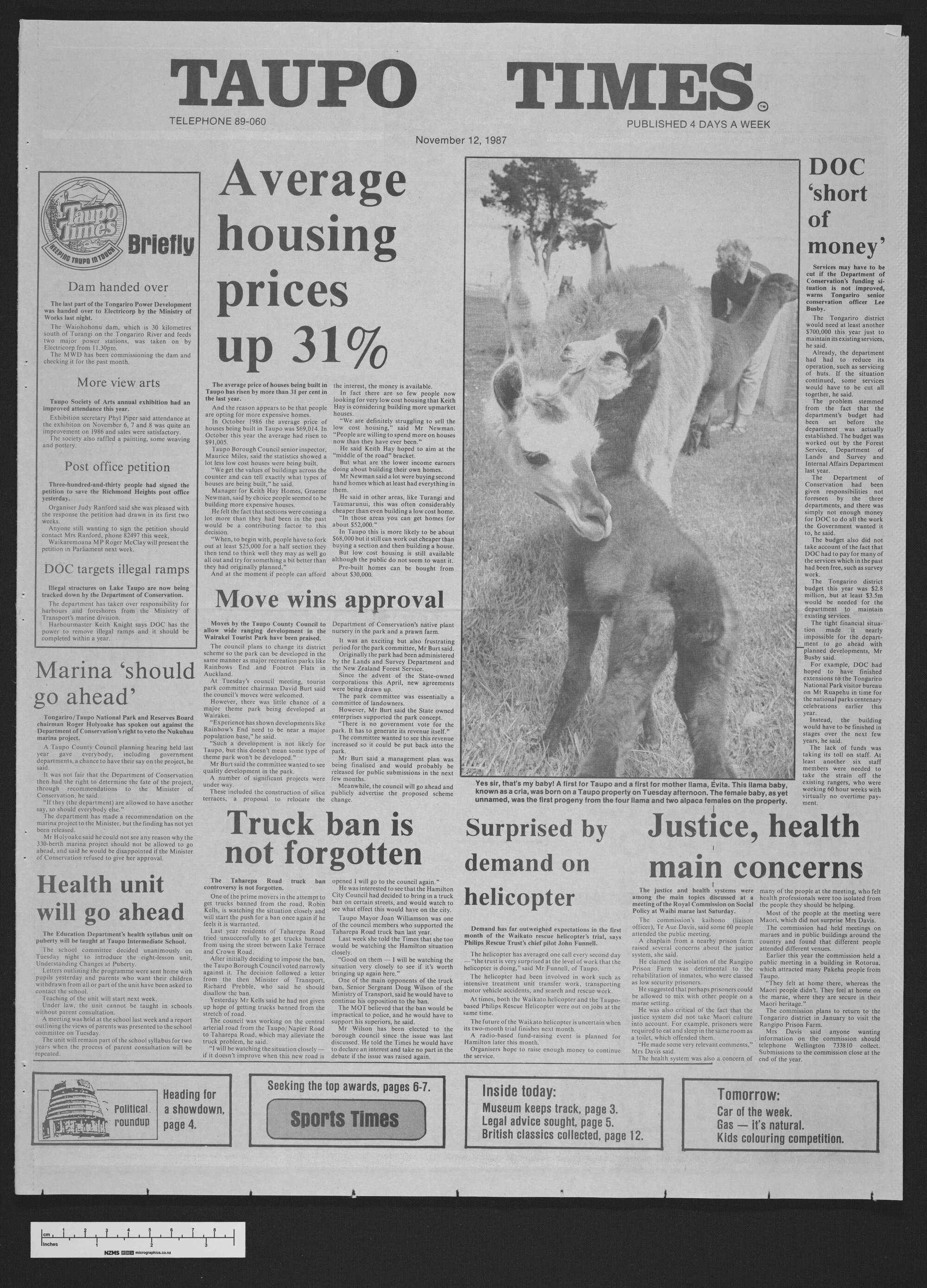 1987-11-12 Taupō Times